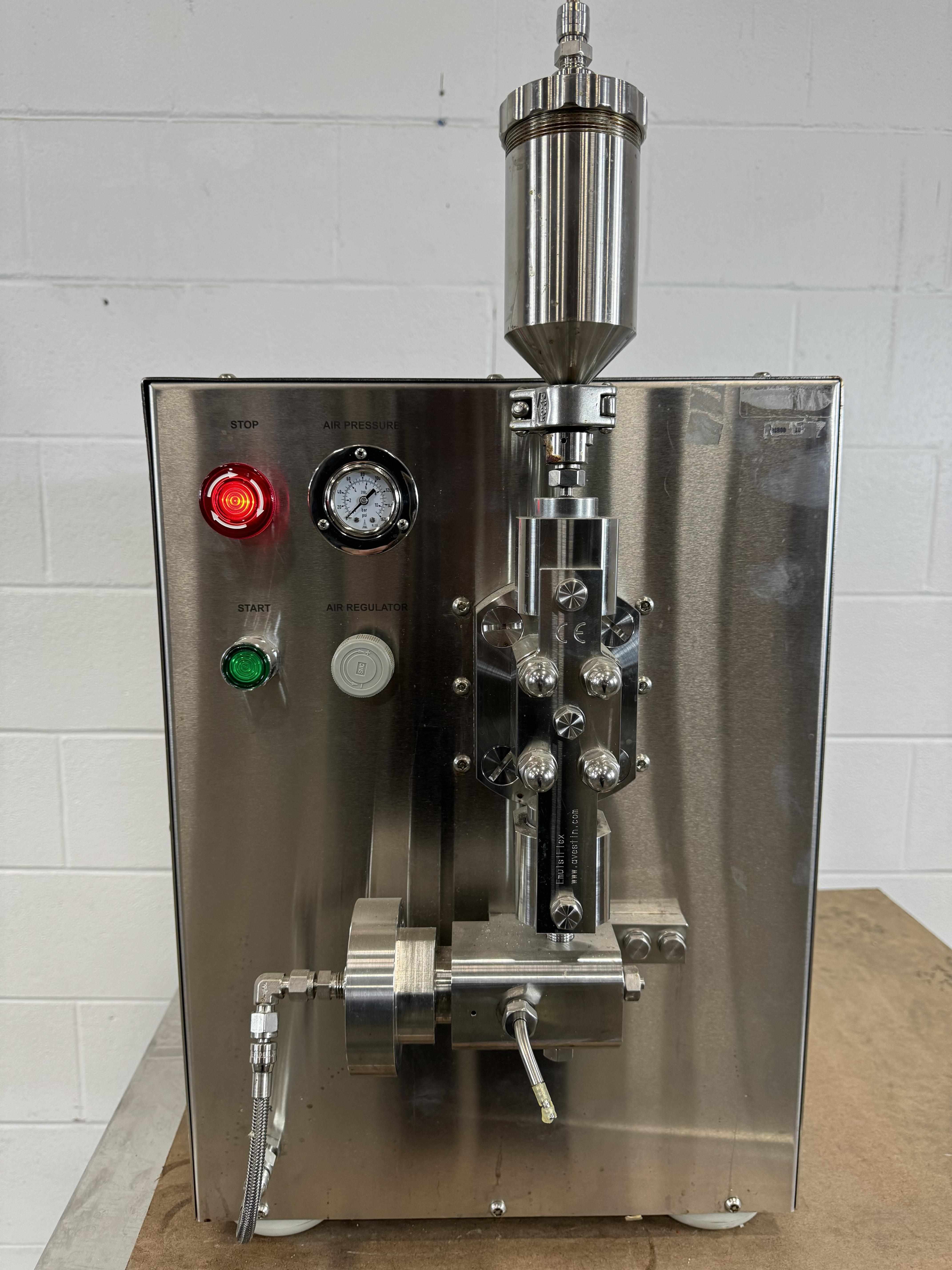EmulsiFlex AVESTIN EMULSIFLEX C3 Lab Scale High Pressure Homogenizer 3L/hr