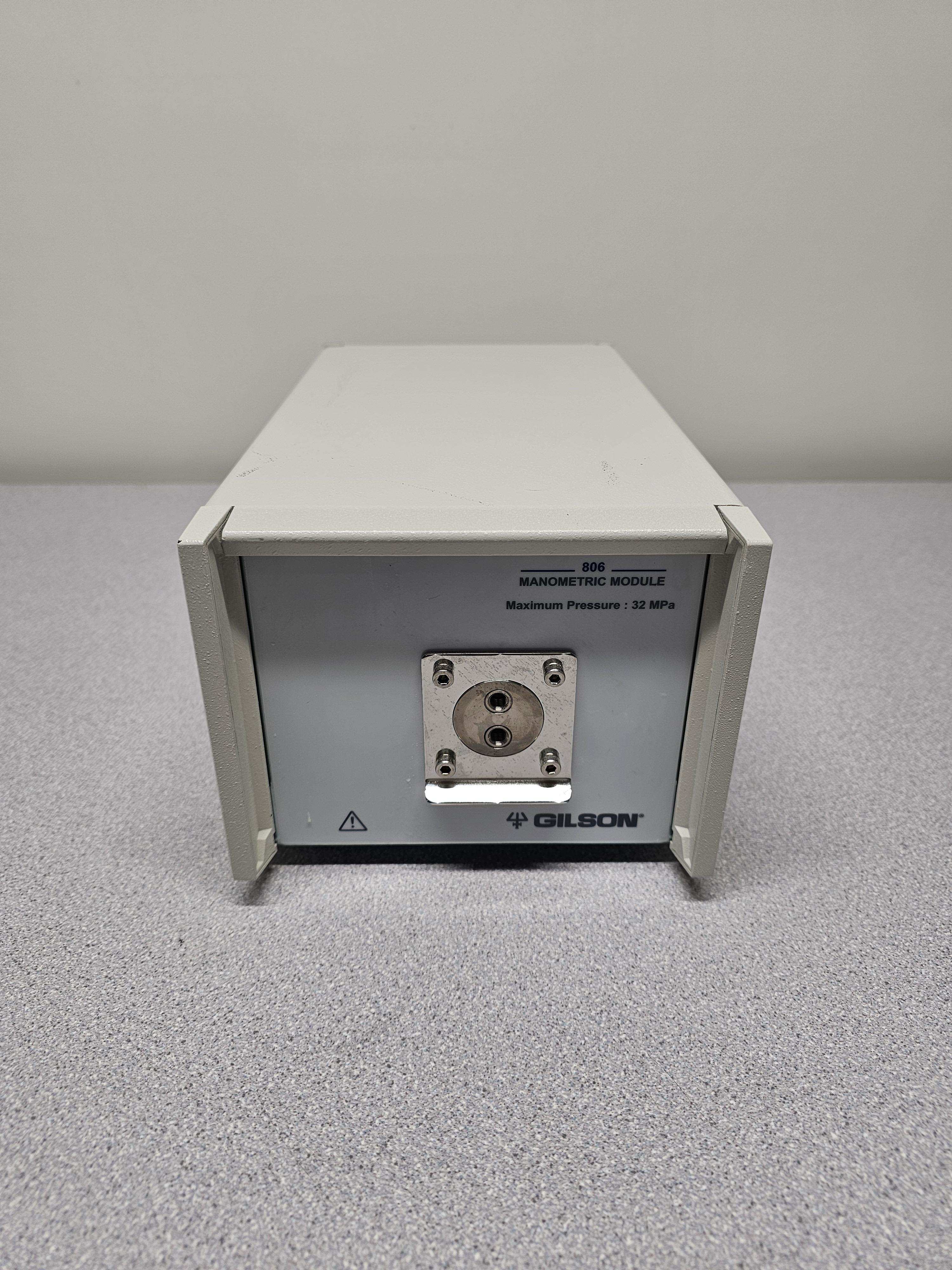 Gilson 806 Manometric Module Analytical Liquids HPLC 0-50ml/min 4600 PSI