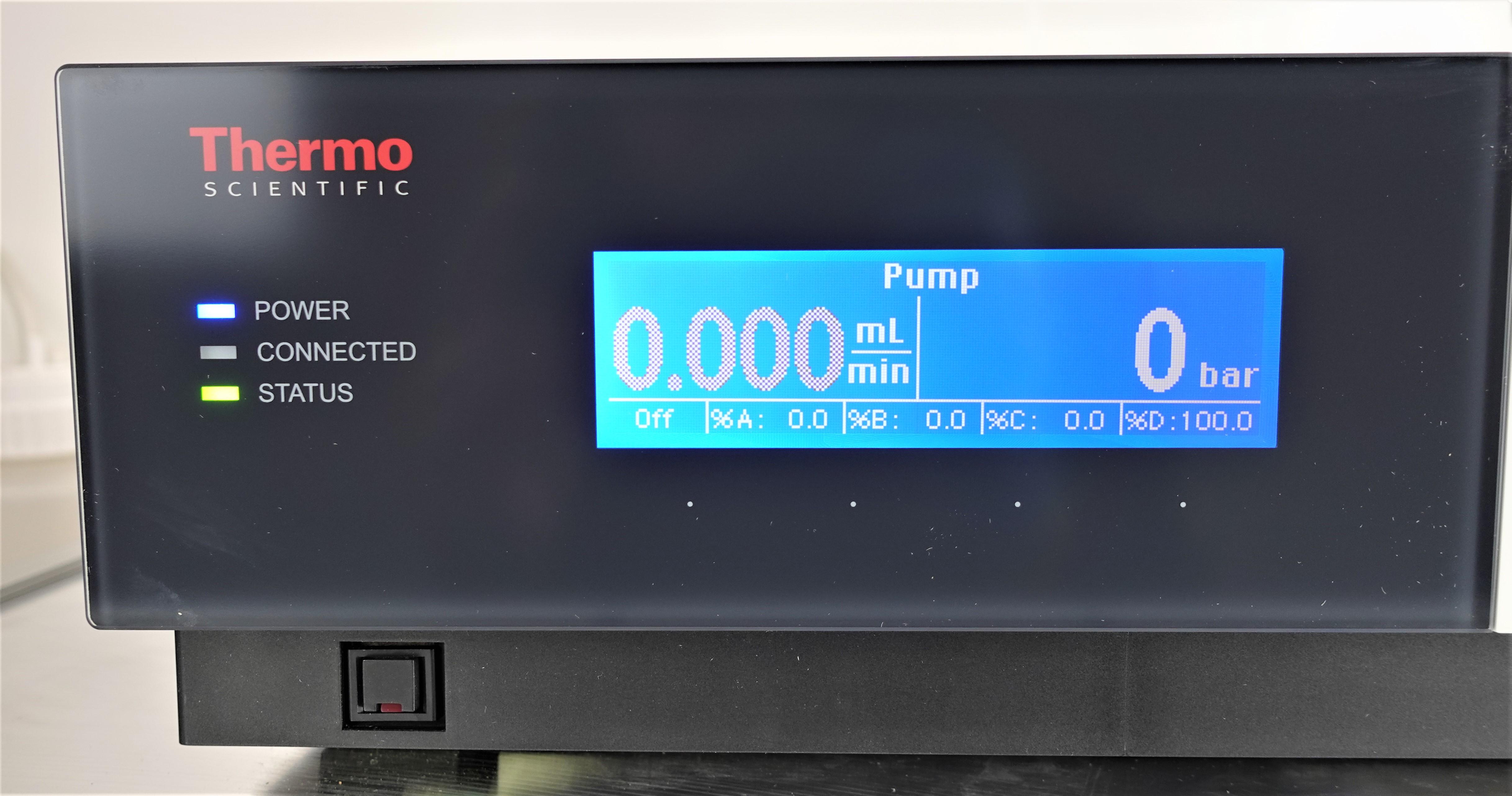 Thermo LPG-3400RS UHPLC Pump Rapid Separation 15,000 psi 2014 Used Good