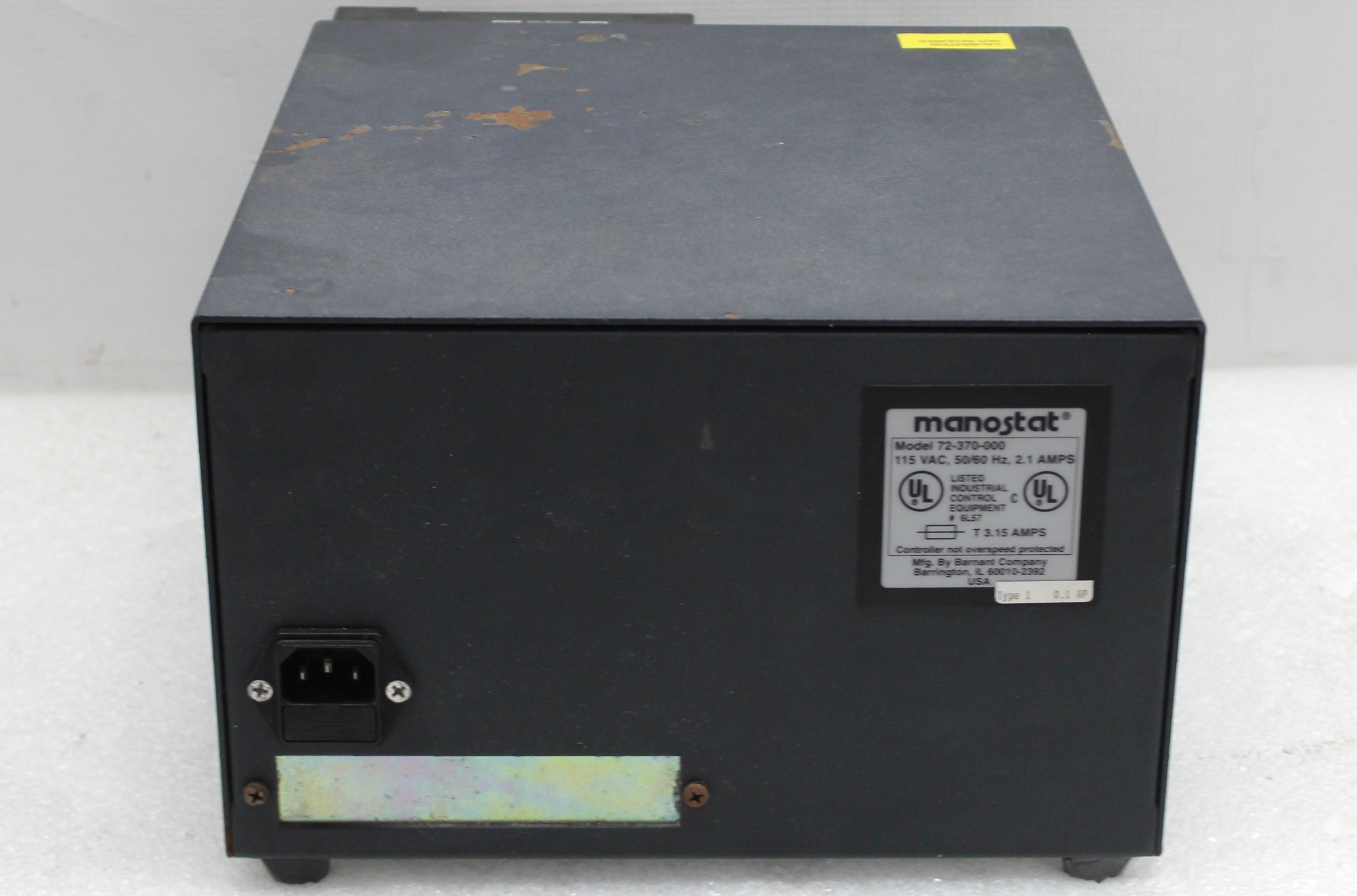 Manostat 72-370-000 Peristaltic Pump Laboratory Fluid Transfer 720 RPM Used