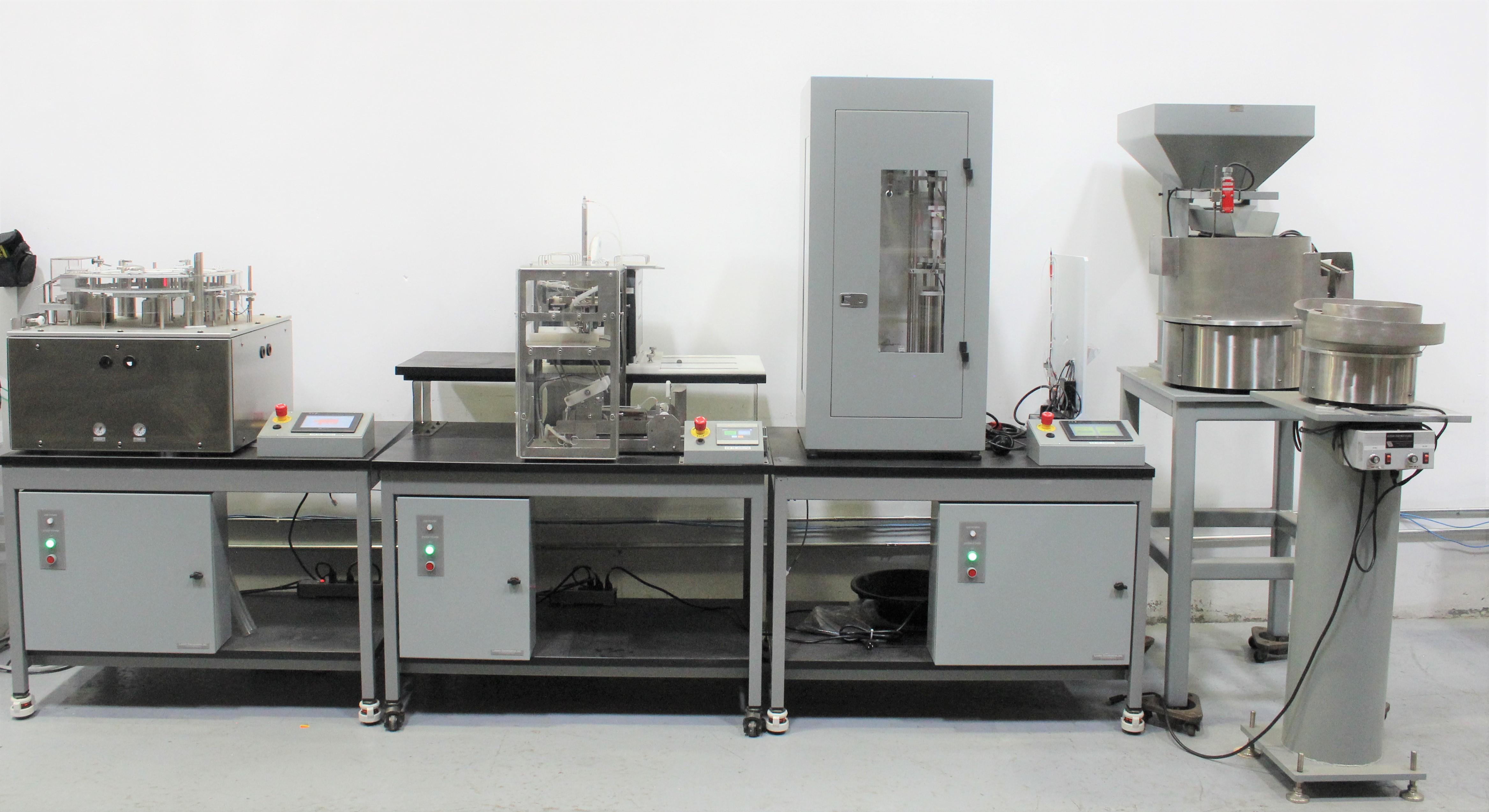 Landry Filling Station Pharmaceutical Automation Vibratory Feeders 2015 Model