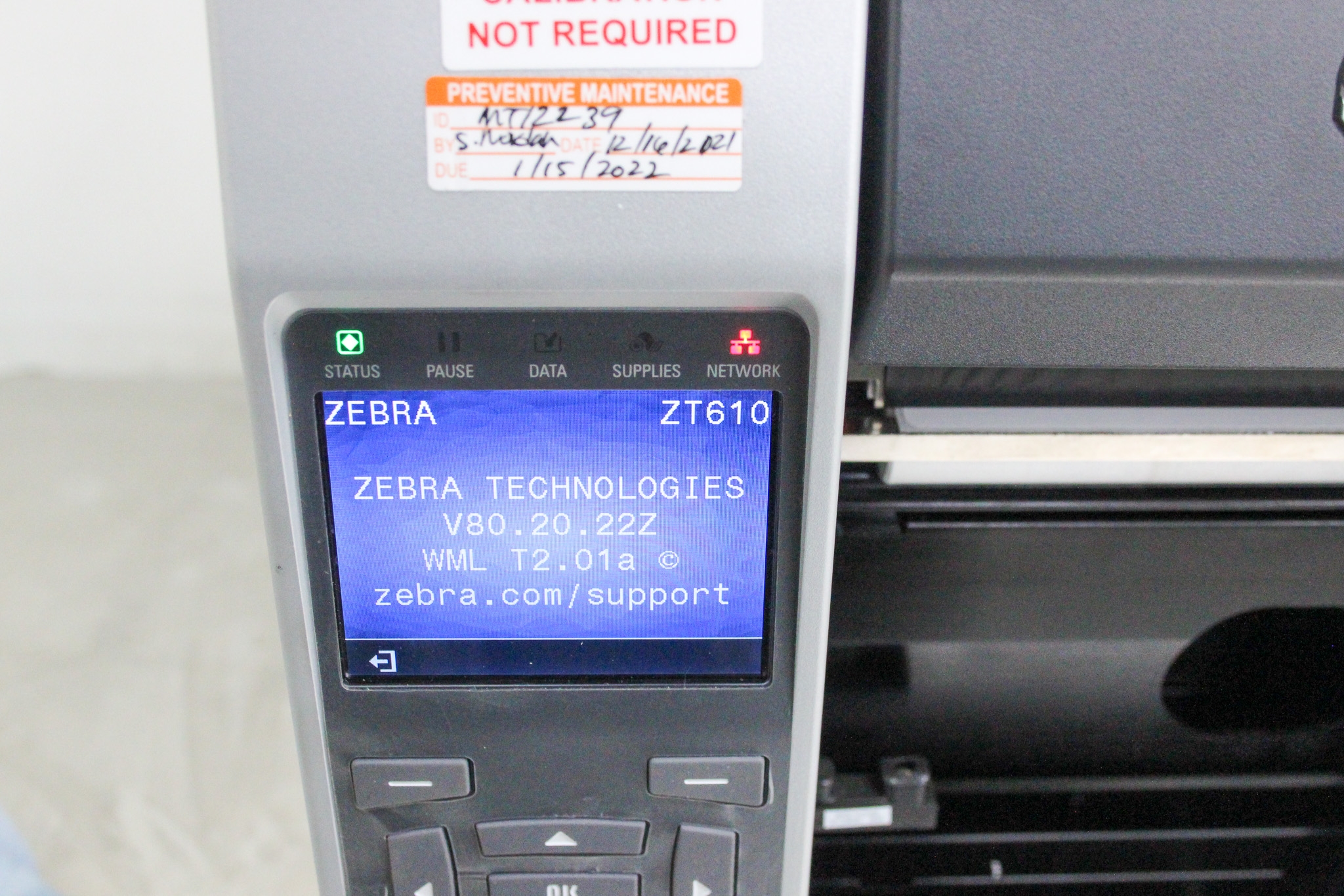 Zebra ZT610 Industrial Printer High-Speed 14ips Barcode Labeling