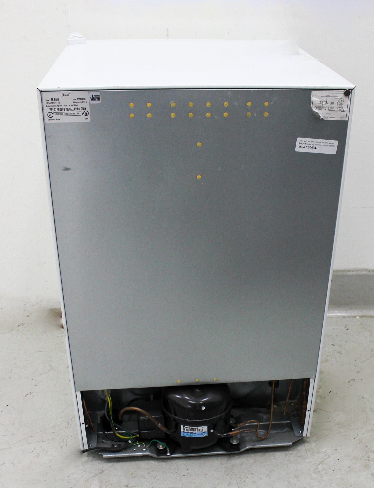 Summit FS60M-L All-Freezer 5.0 cu.ft. Manual Defrost Energy Efficient System