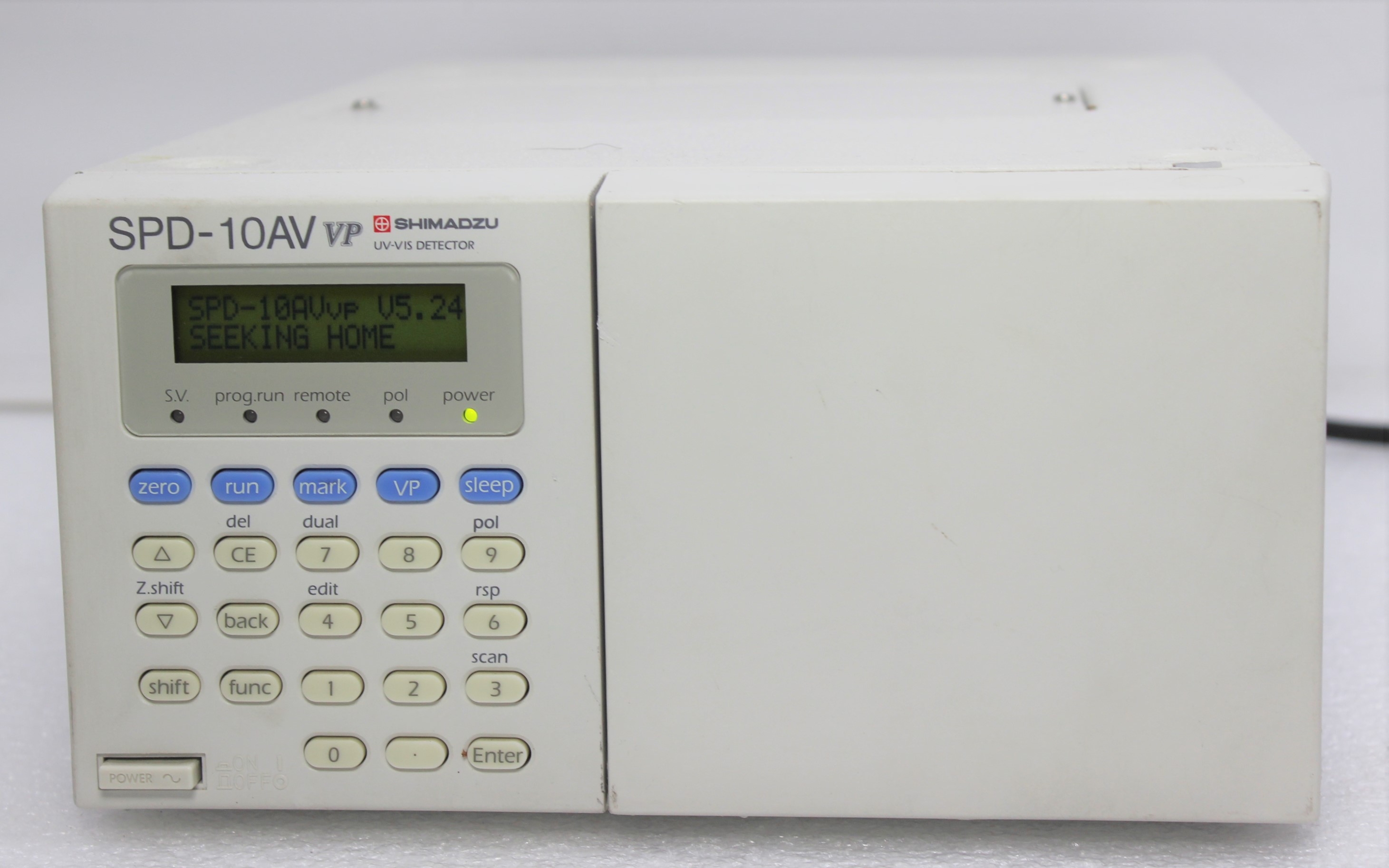 Shimadzu SPD-10A UV-Vis Detector Optical Range 190-600nm 120V Used