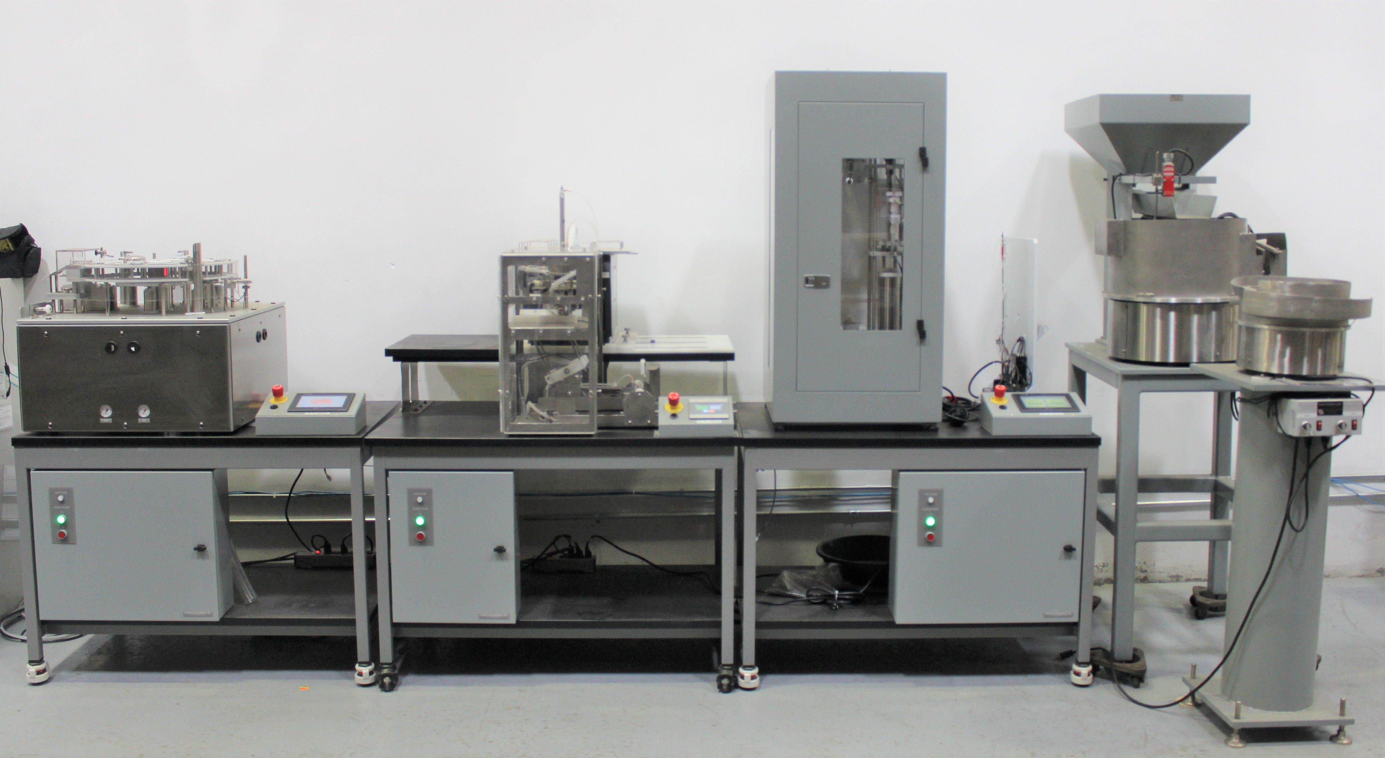 Landry Filling Station Pharmaceutical Automation Vibratory Feeders 2015 Model