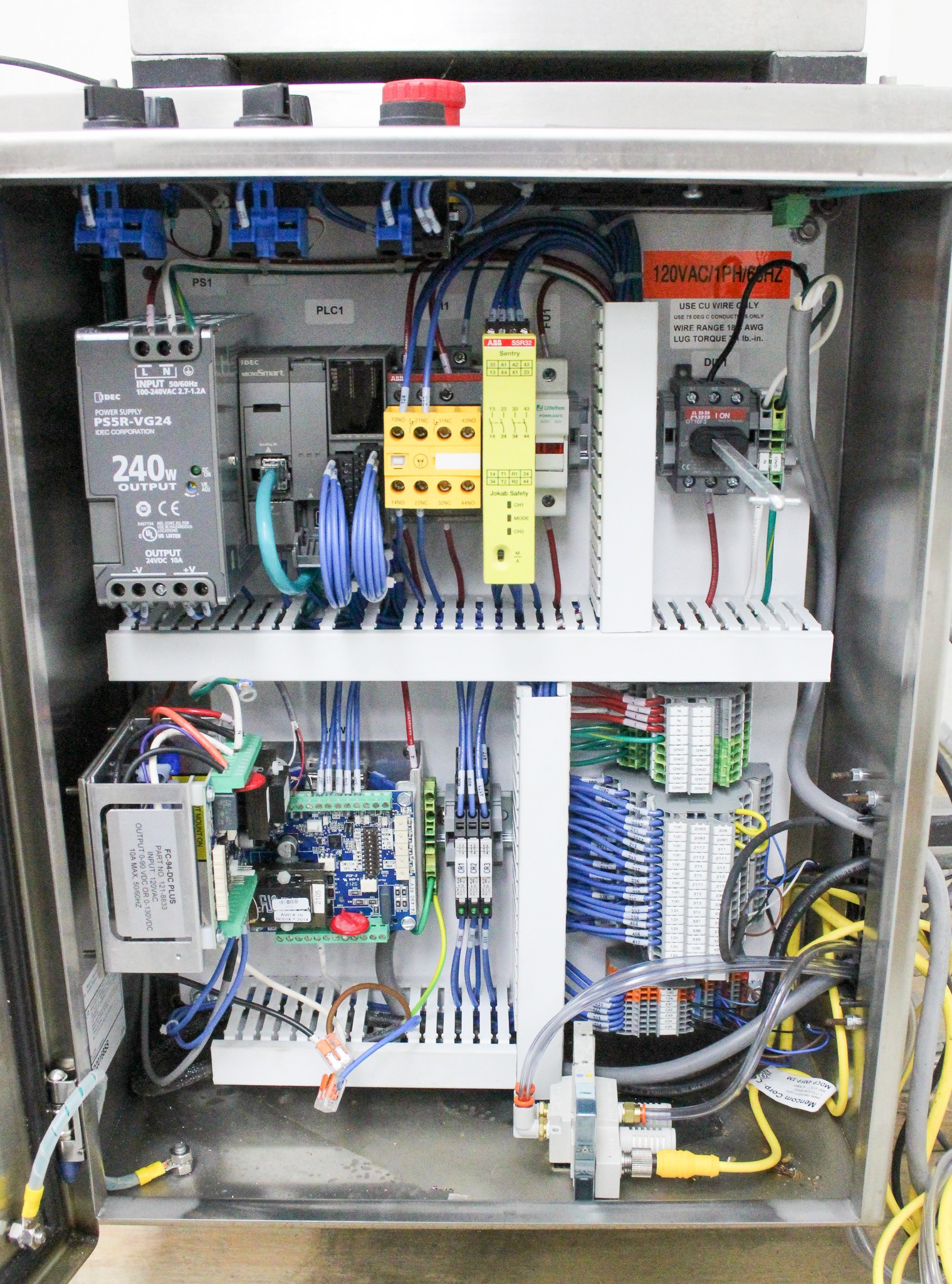 R-Tech 15-110AC-FC-B-H-CS Vibratory Bowl Feeder w Hopper 1000+ Units/Min