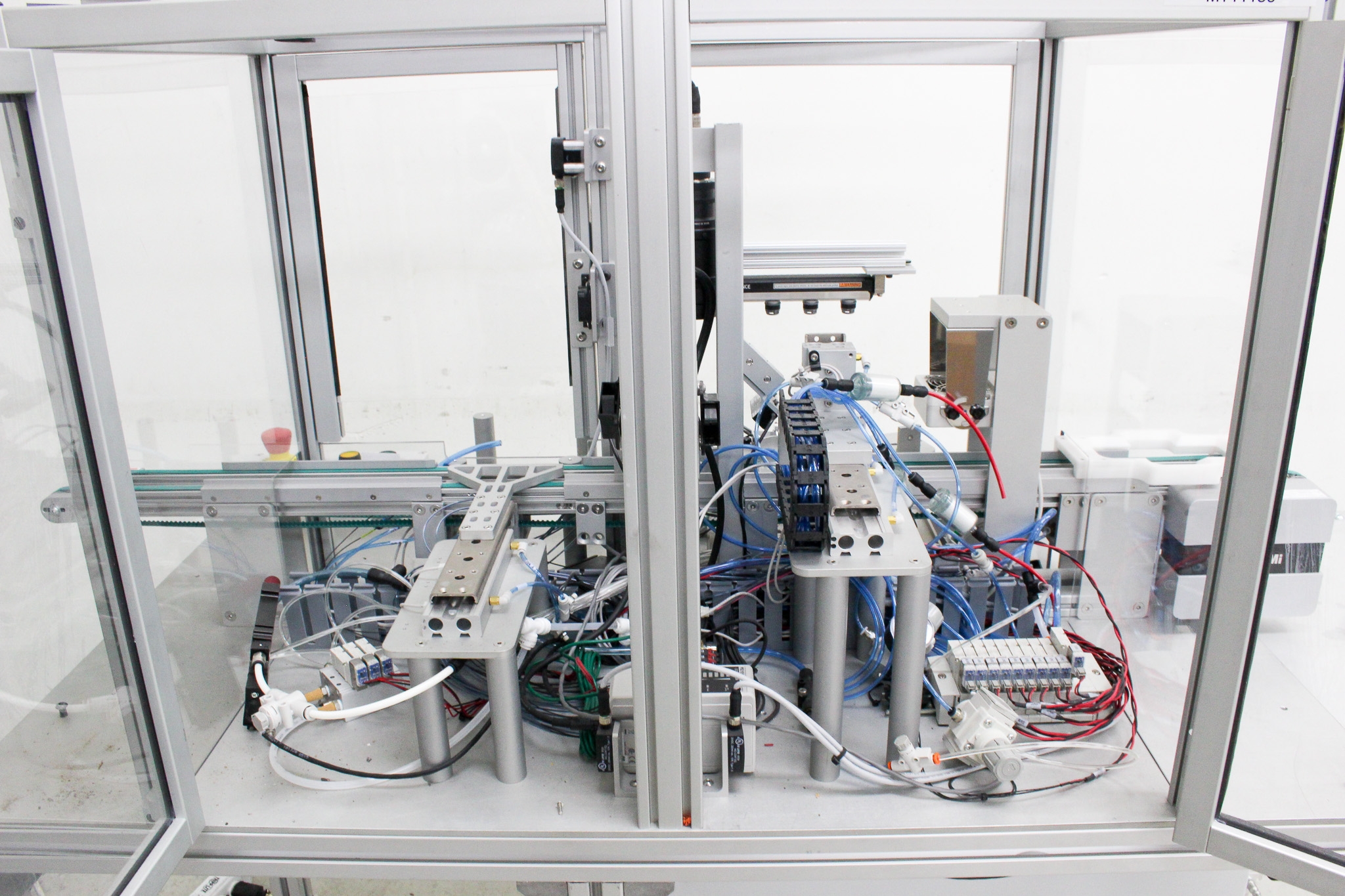 Keyence Misumi Conveyor System Accula Test Cartridge Manufacturing AS-IS Parts