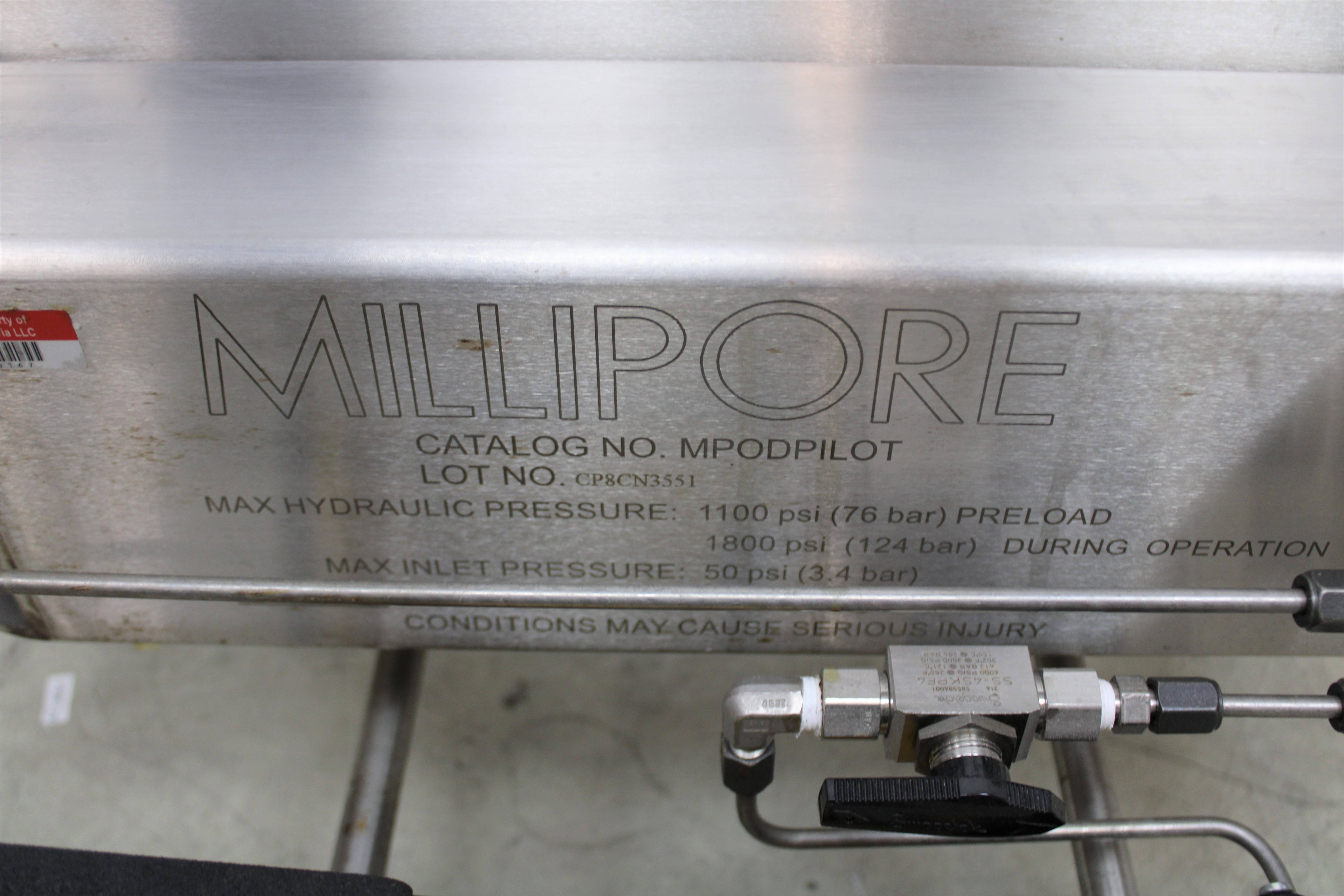 Millipore MPodPilot Pilot Scale Holder for Pod Filters 304 Stainless Steel