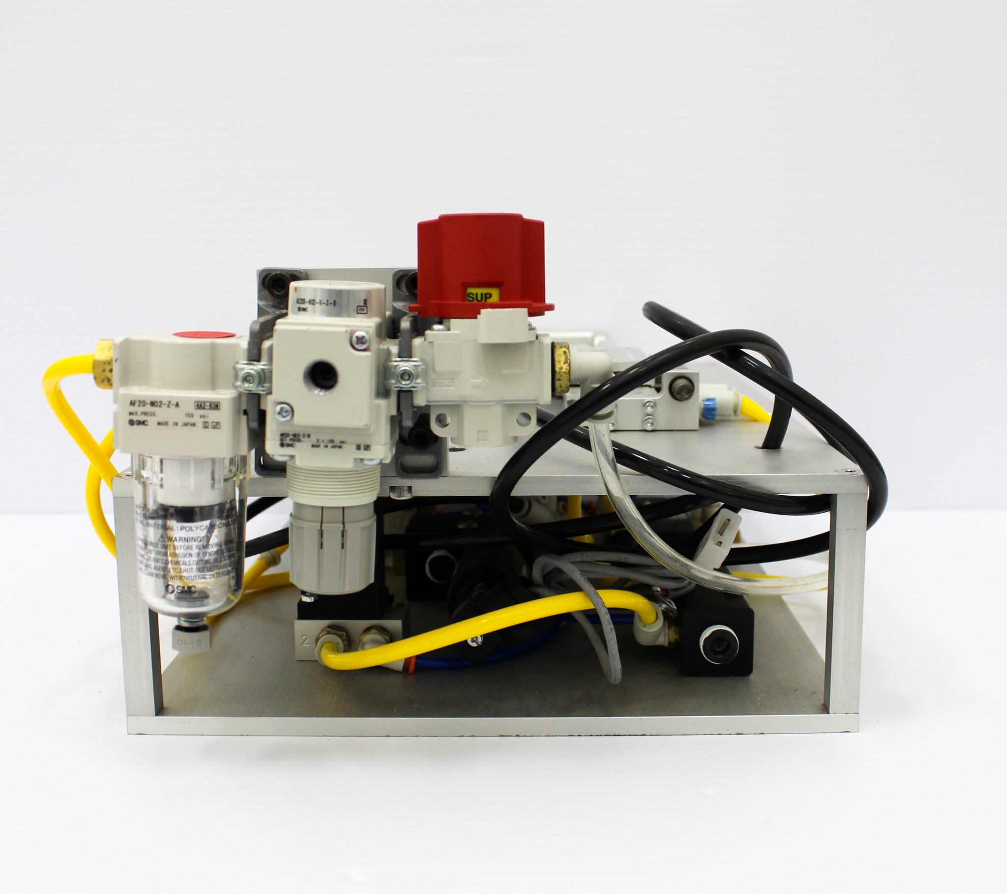 SMC MXS8-30P Slide Table Custom StopperBase Air Slide Table 0.15-0.7 Mpa