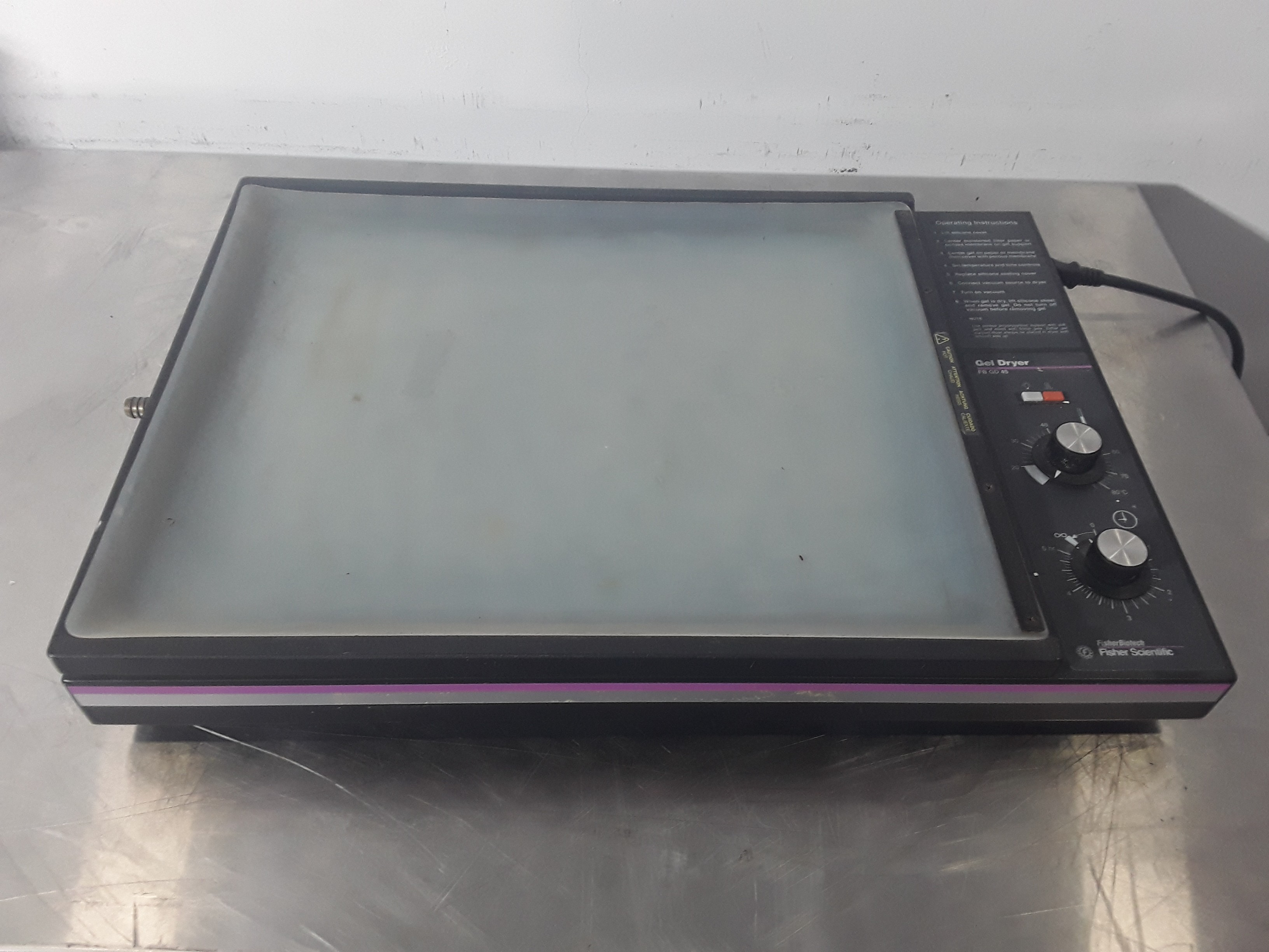 Fisher FB GB 45 Gel Dryer Electrophoresis System 120V/220V Perfect