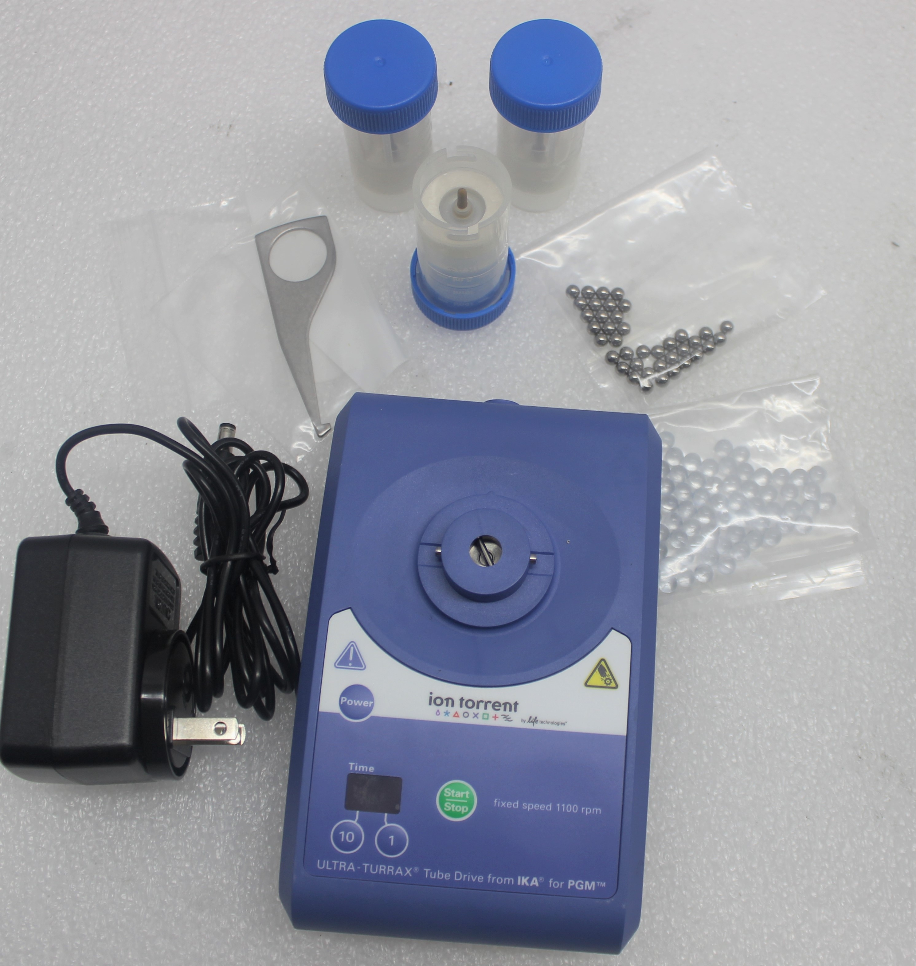 IKA UT TD Tube Drive Sample Preparator for Emulsion PCR Digital Display 120V