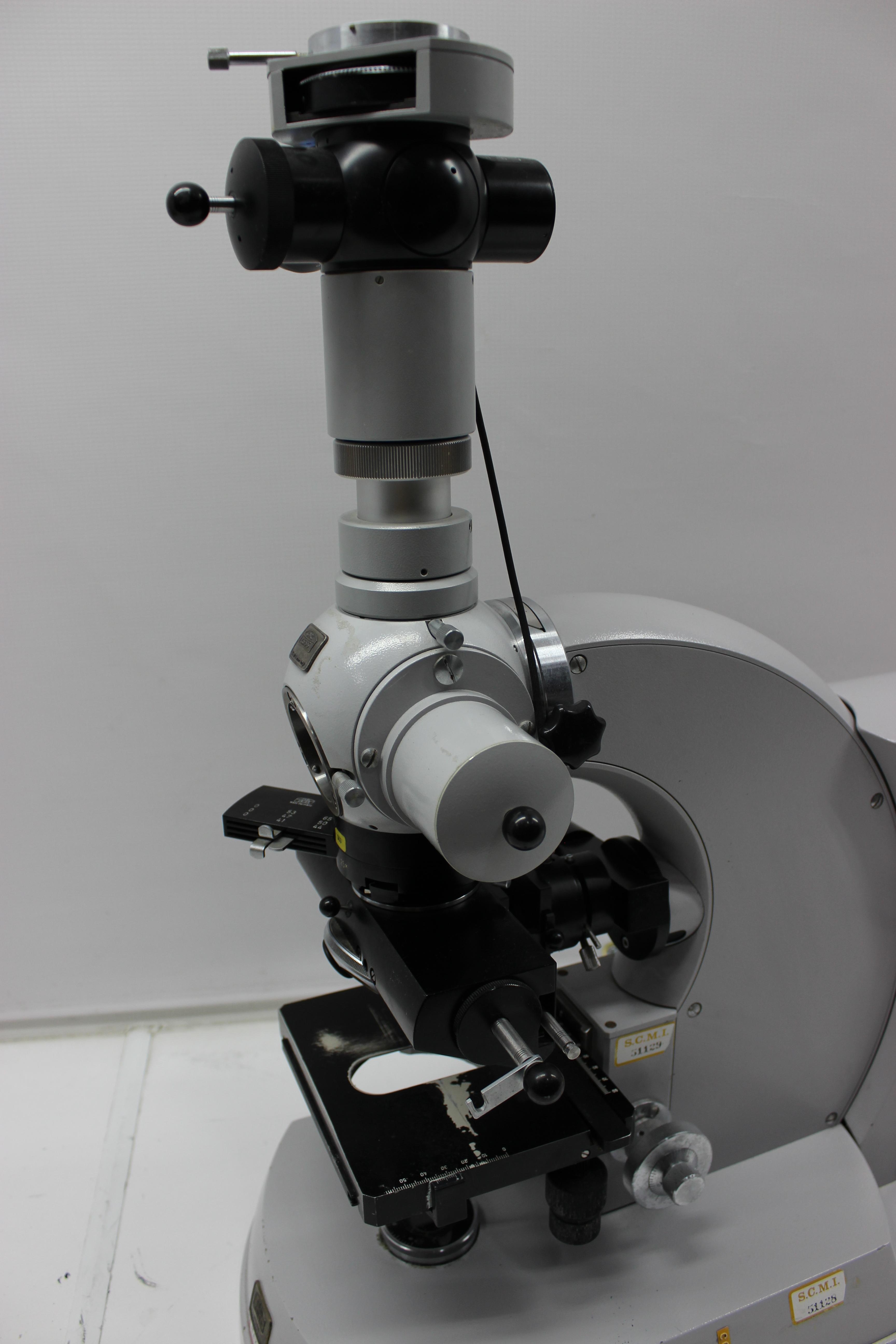 Carl Zeiss III RS 46 62 49 Microscope Imager w/ Eye Piece Adapter Zeiss
