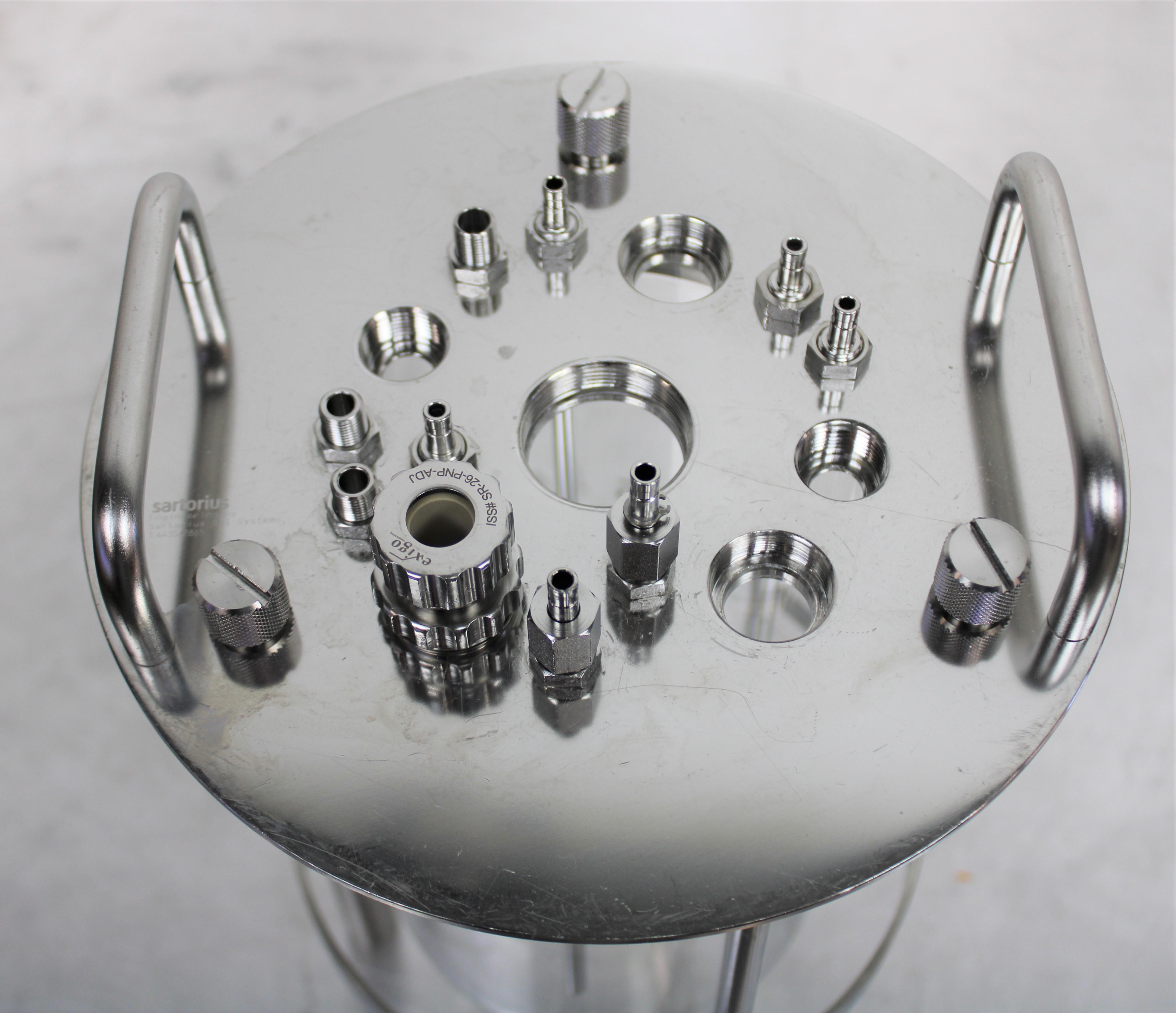 Sartorius Chromatography Column 2L Capacity with Base Used Functional Equipment