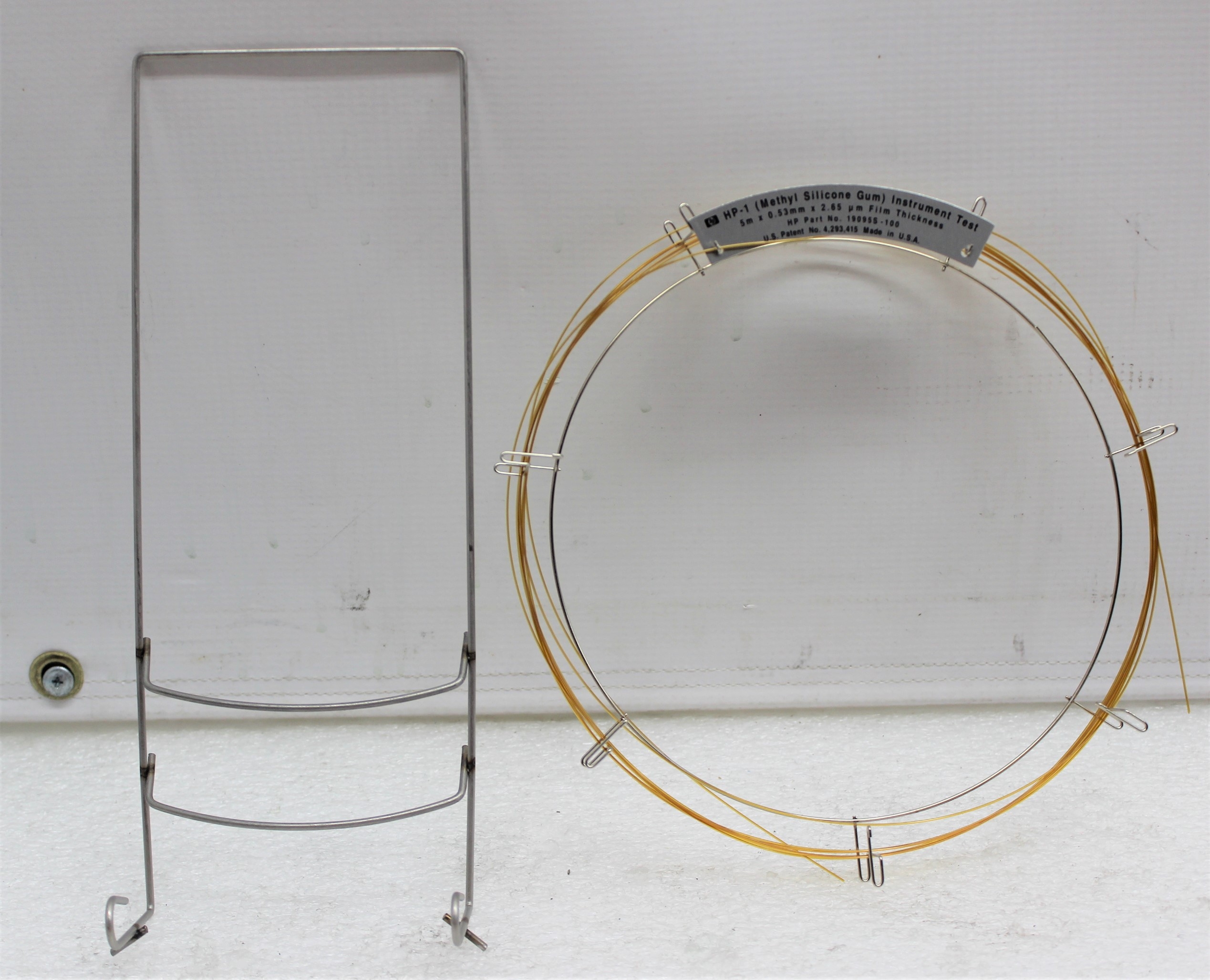 HP 530u Column Instrument Test -60 to 300C Methyl Silicone Gum