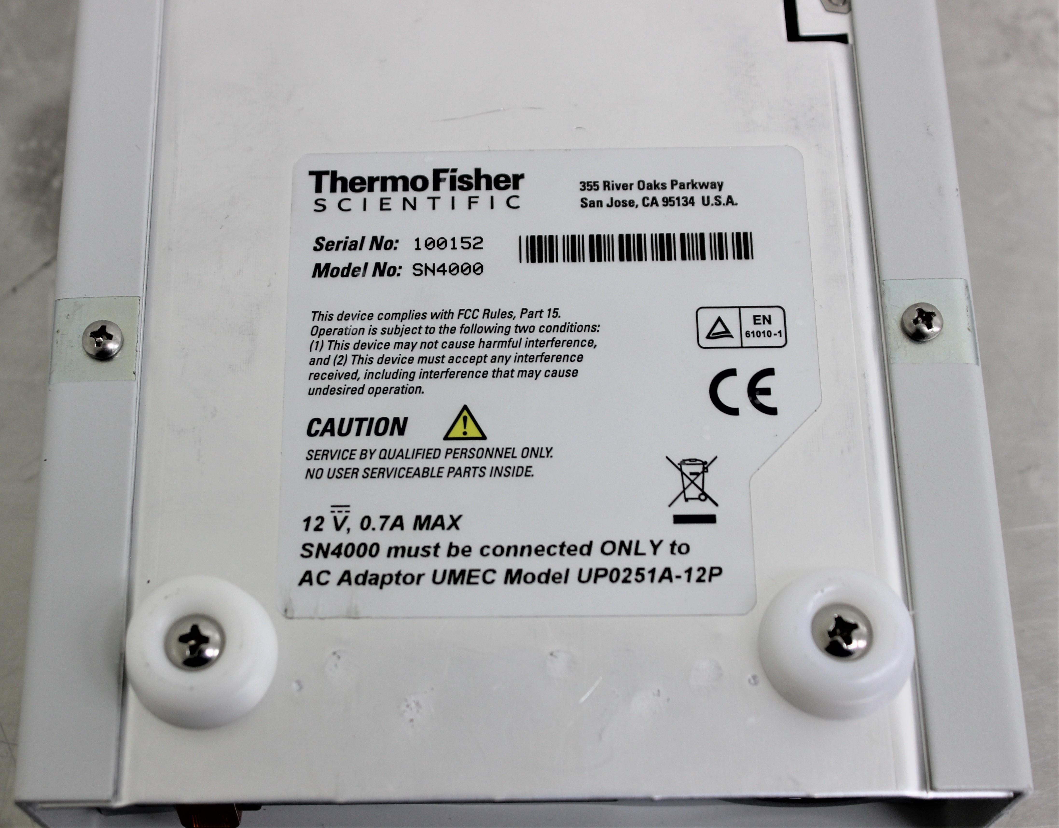 Thermo SN4000 Controller Analyzes System Temp Data Stream Used