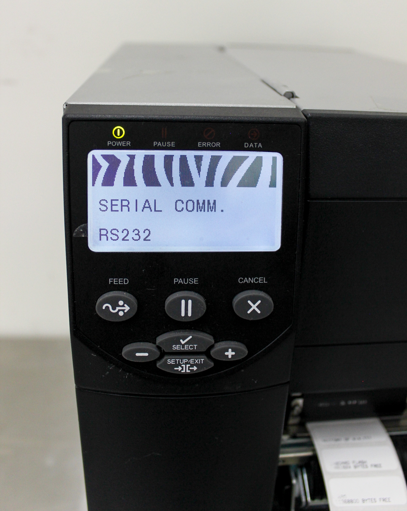 Zebra ZM400 Label Printer Barcode 4in Labeling 203dpi 10in/s Used Functional