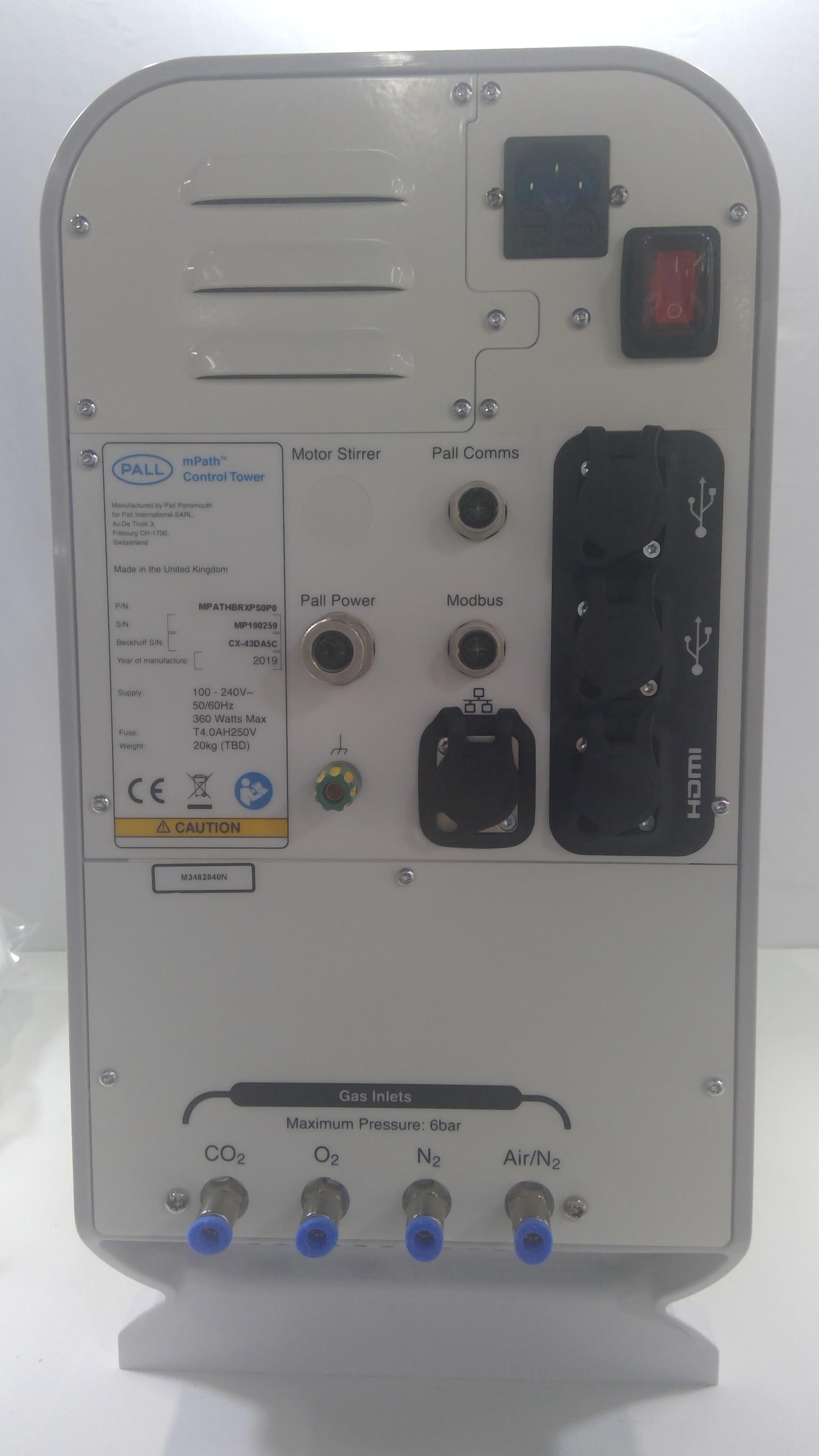 Pall MPATHBRXPS0P0 Control Tower, Fixed-Bed Bioreactor, High Density