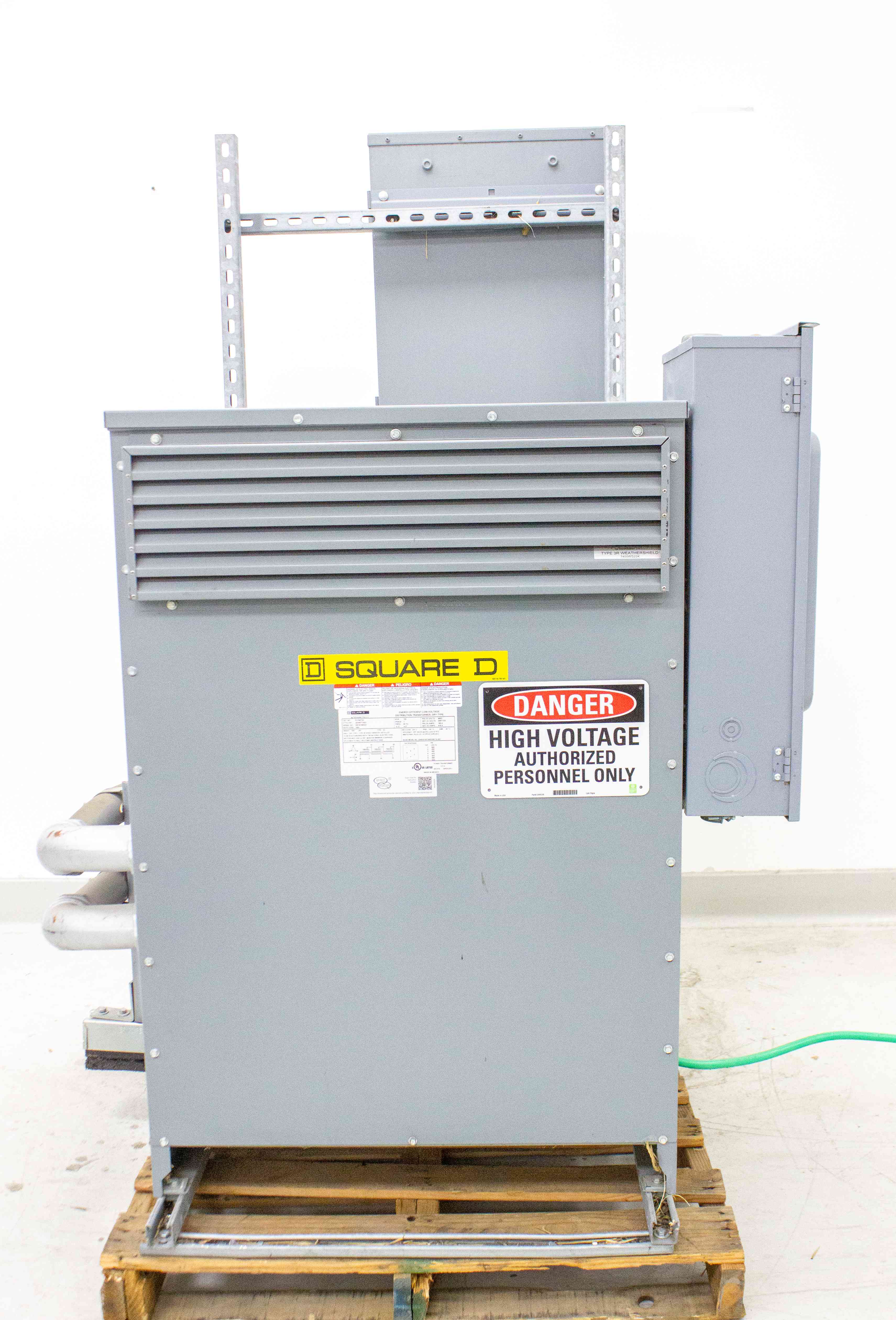 Square D EX150T3H Transformer Energy Efficient 150kVA 3-Phase 480V 60Hz