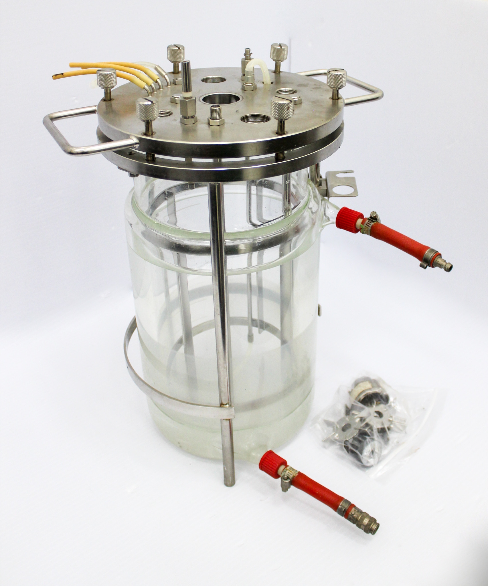 Unknown G11457 5L Bioreactor Vessel for Cell Culture & Microbial Fermentation
