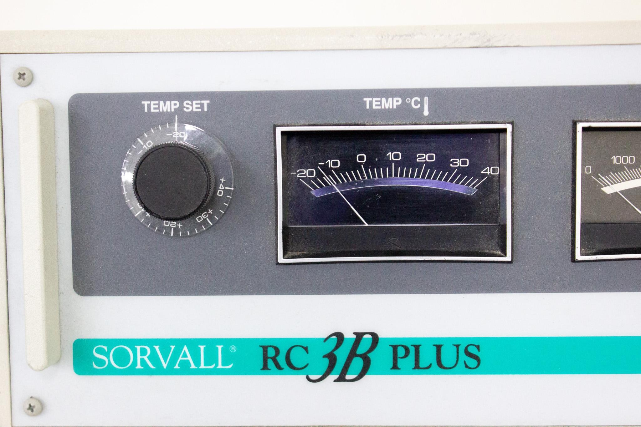 Kendro Sorvall RC 3B+ Centrifuge -20C to 40C 6000RPM 6x1400mL CFC-Free