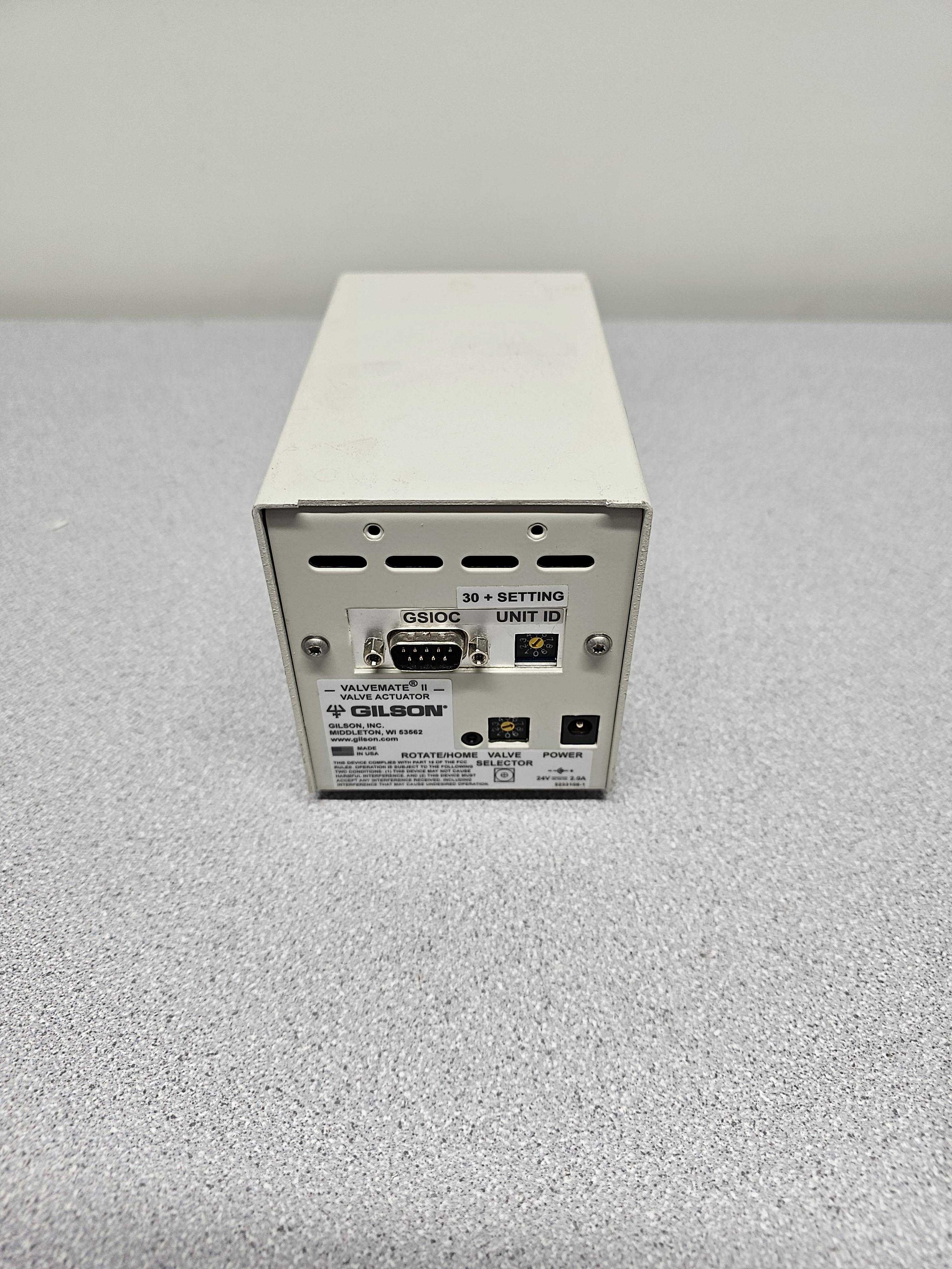 Gilson Valvemate II HPLC Valve Actuator for Chromatography Liquid Handling