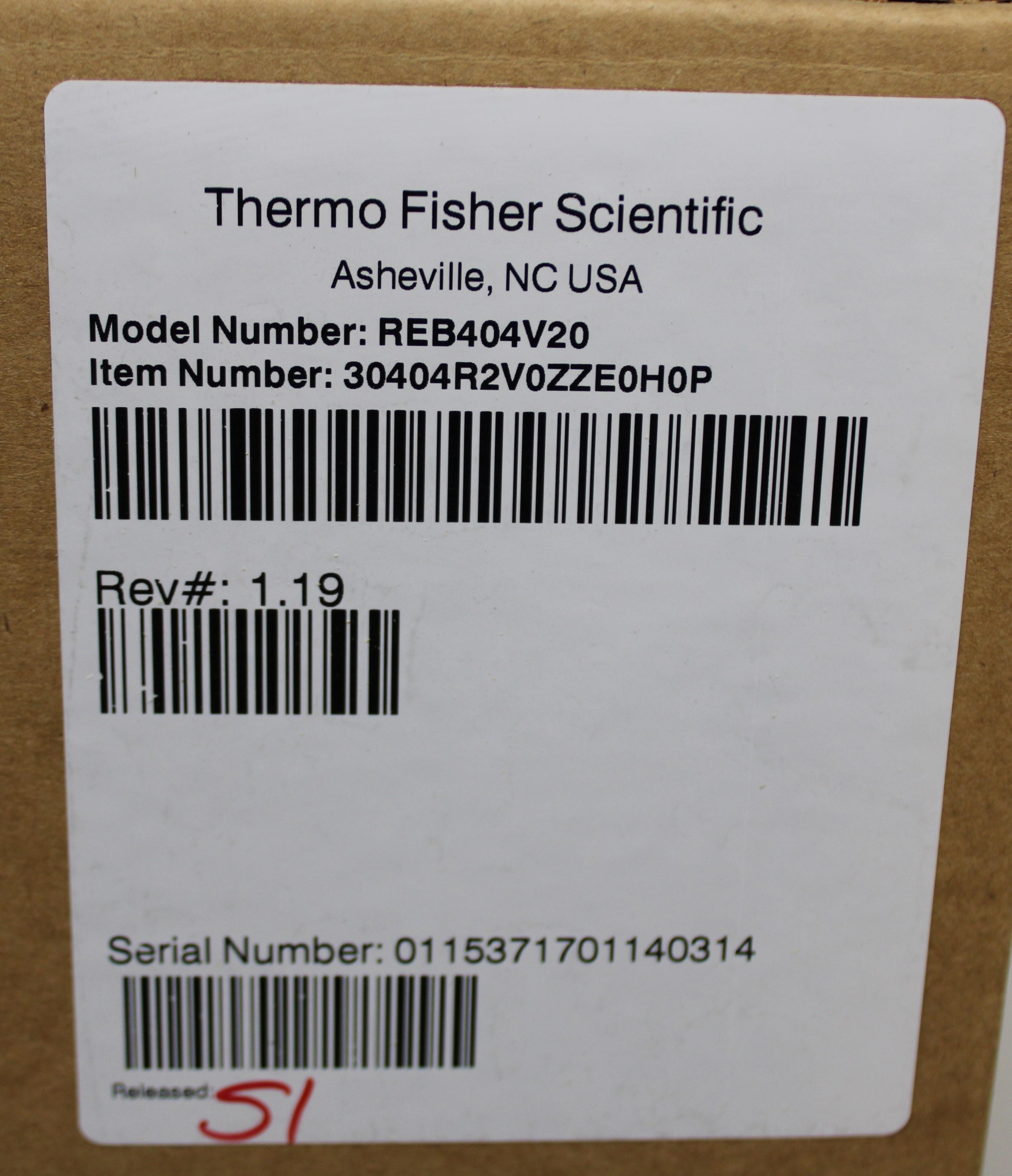 Thermo Revco REB404V20 Blood Bank Refrigerator 4.9 cu. ft. 1-8C Undercounter