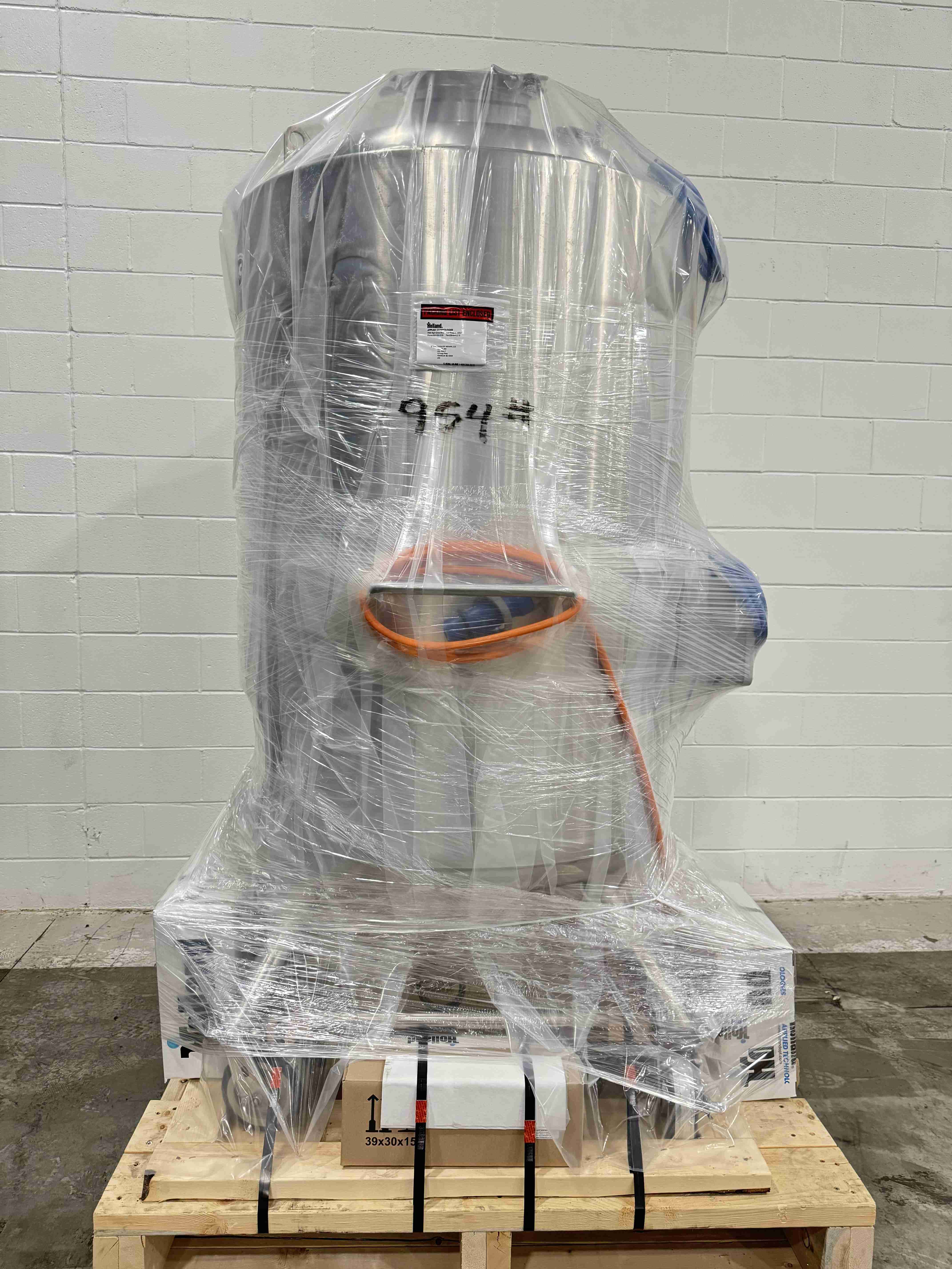 T&C 500L Stainless Steel Vessel 120V 50/60Hz Sanitized New