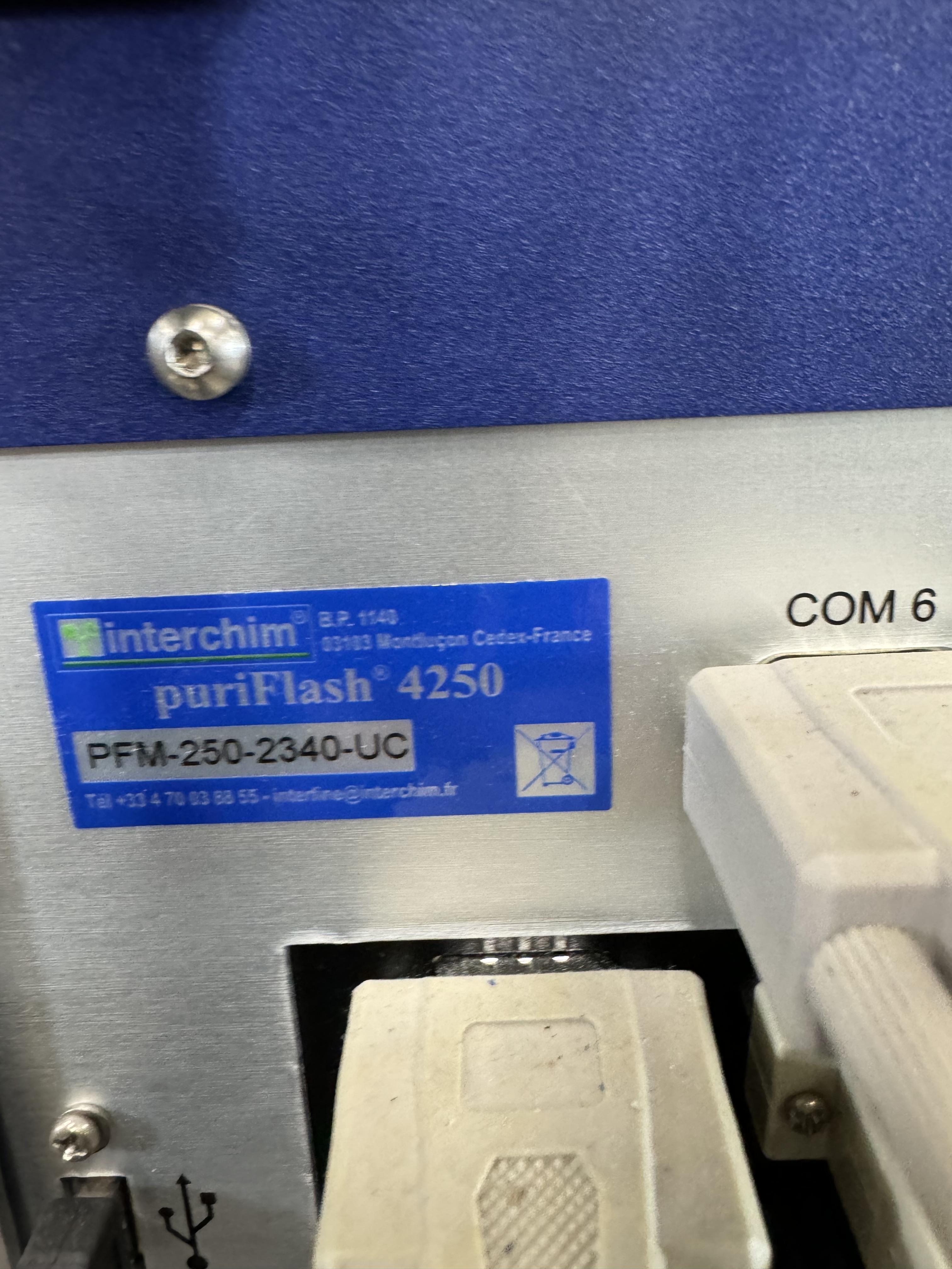 Novasep PuriFlash 4250 Chromatography System ELSD Detector, 120V Used