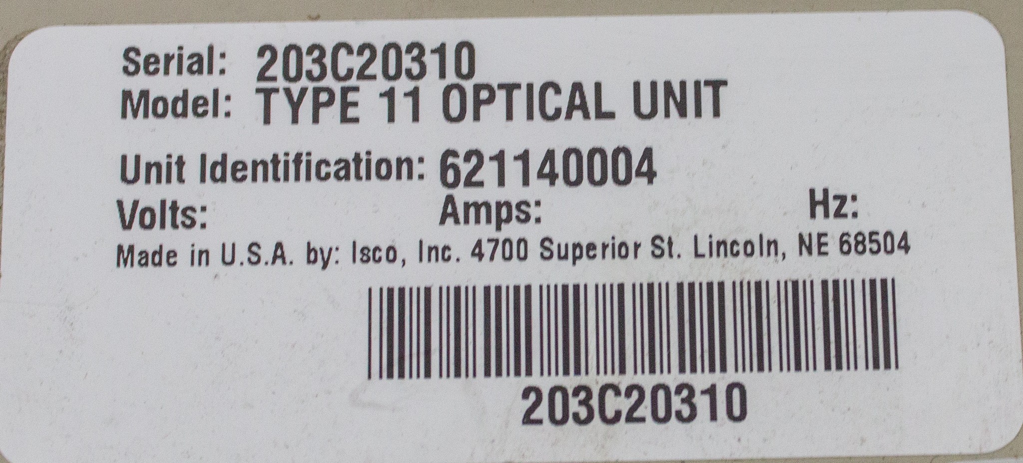 Isco CombiFlash SG100C Fraction System with UA-6 Detector Foxy Jr
