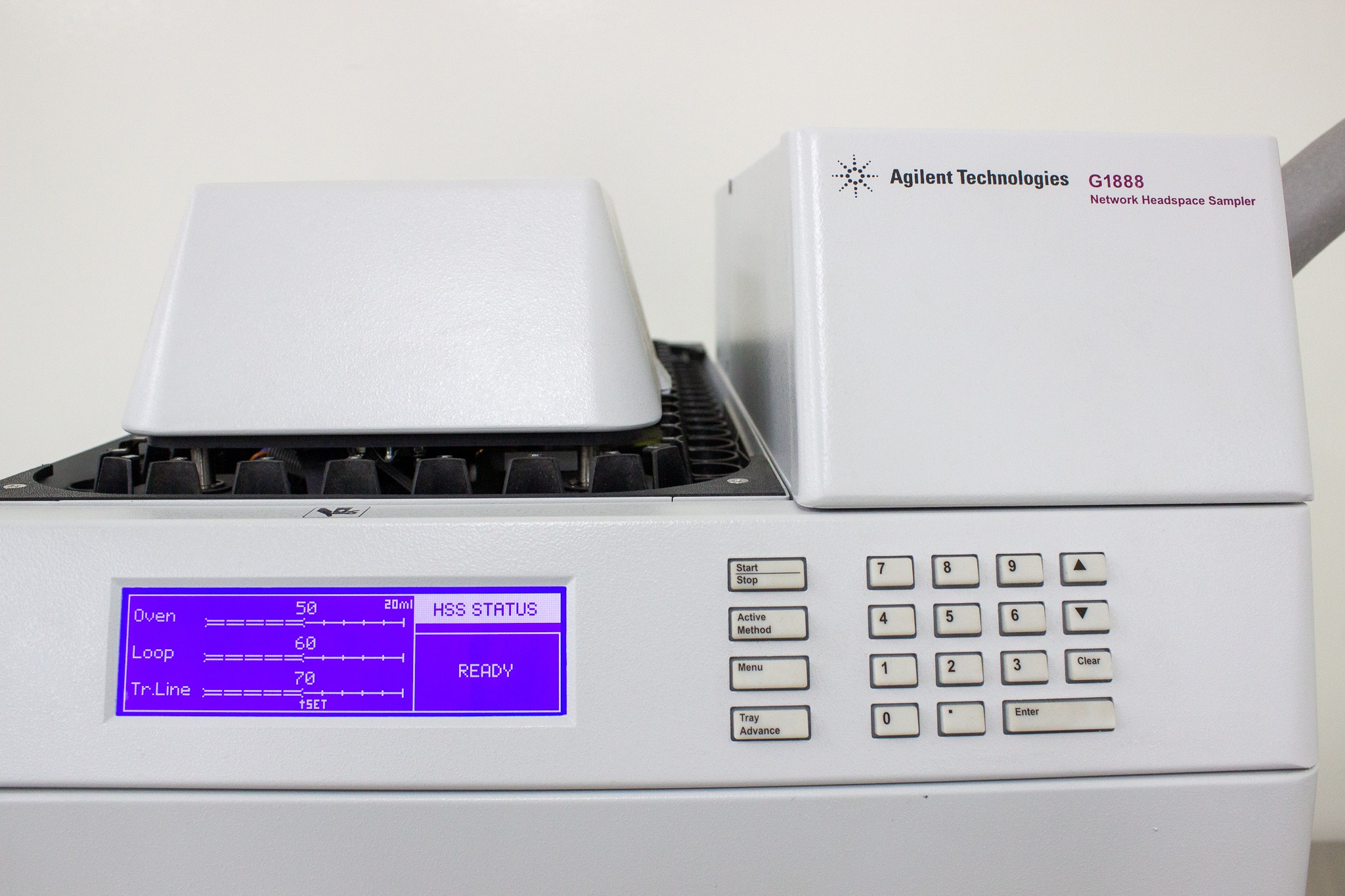 Agilent G1888A Headspace Sampler GC/MSD 40C-230C 70 Vial Capacity