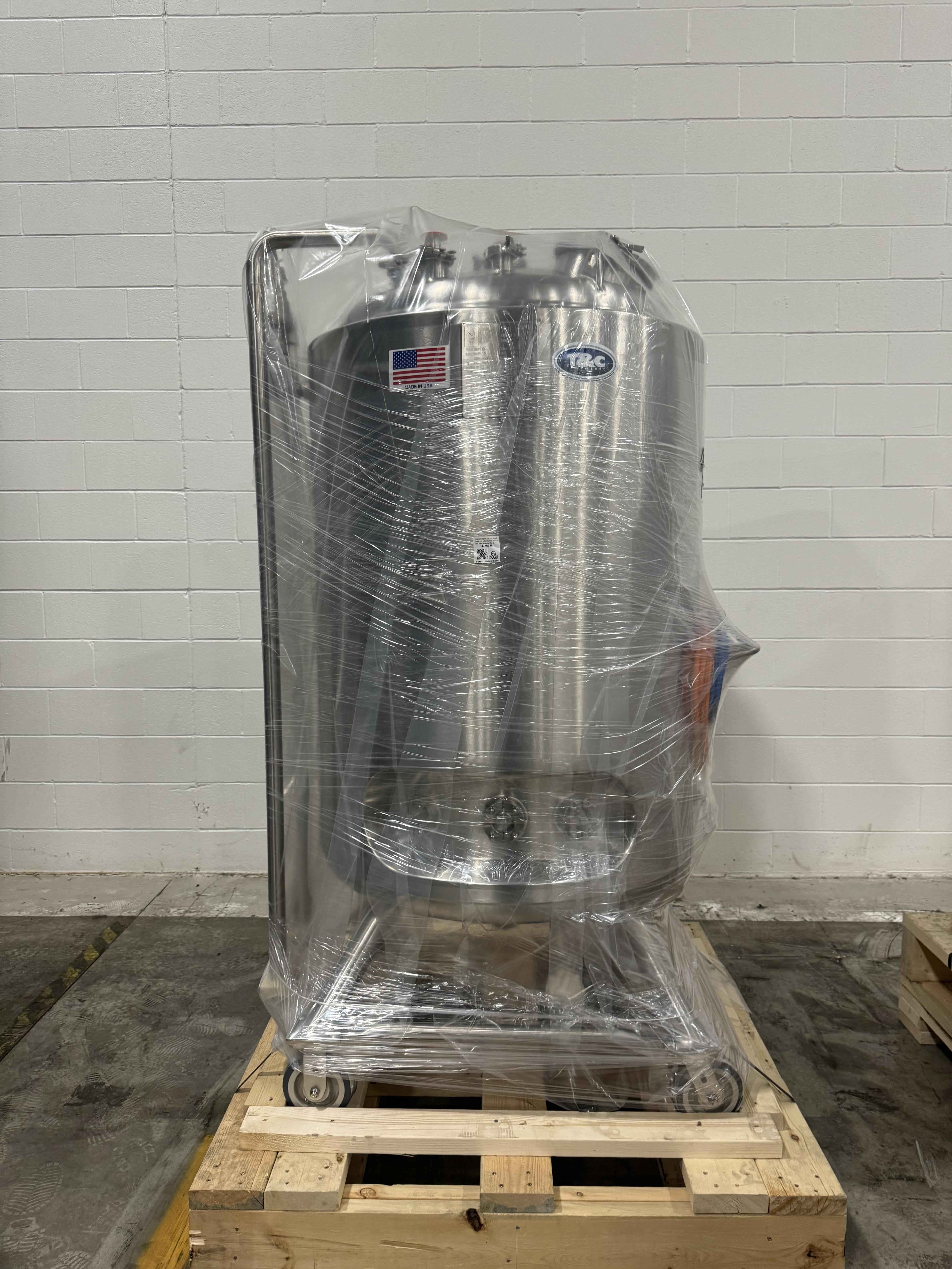 Holland 500L Vessel Sanitary Tank For Storage & Processing Stainless New 2023