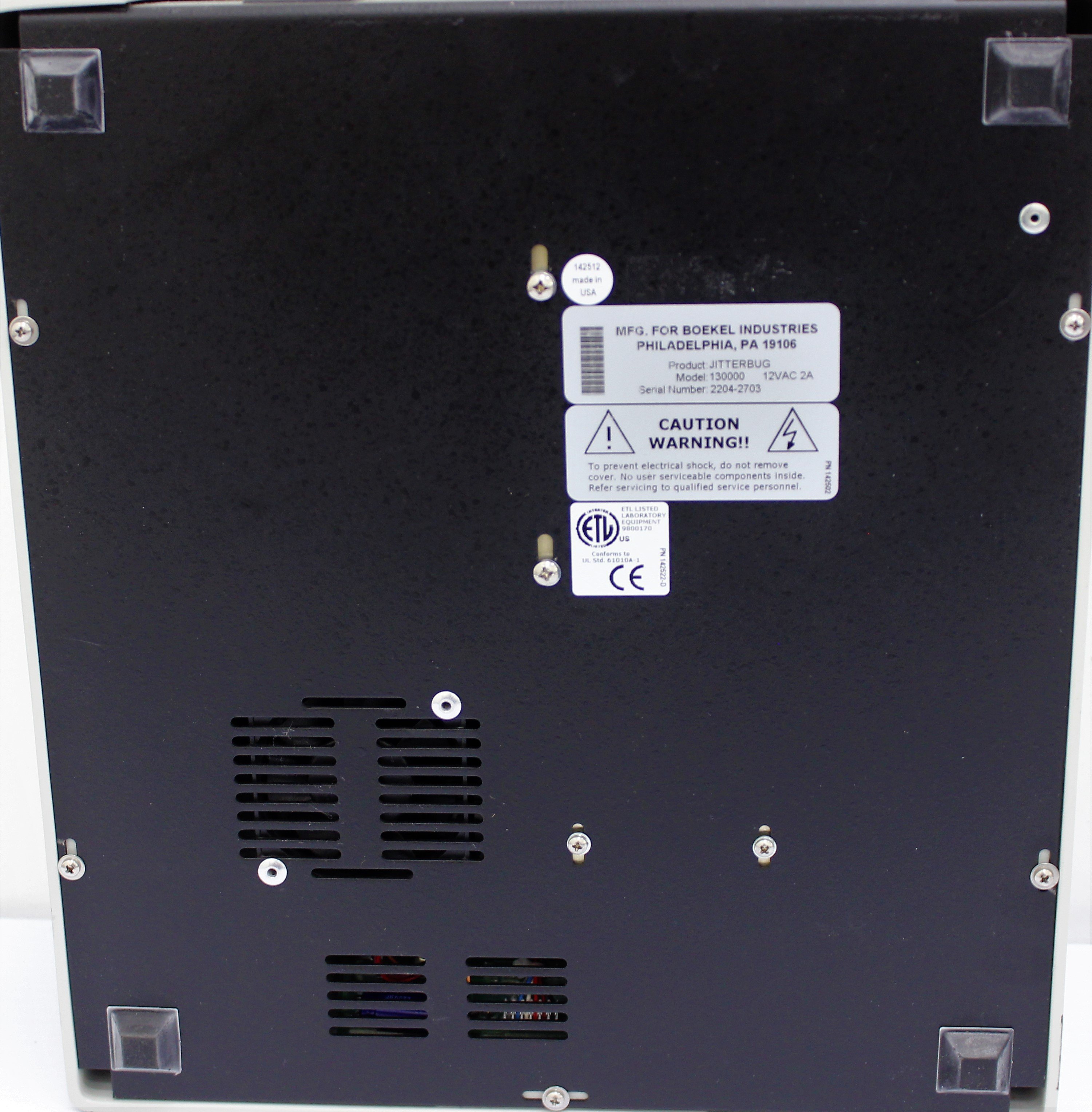 Boekel 130000 Microplate Shaker THE JITTERBUG 575-1500 RPM Heated System