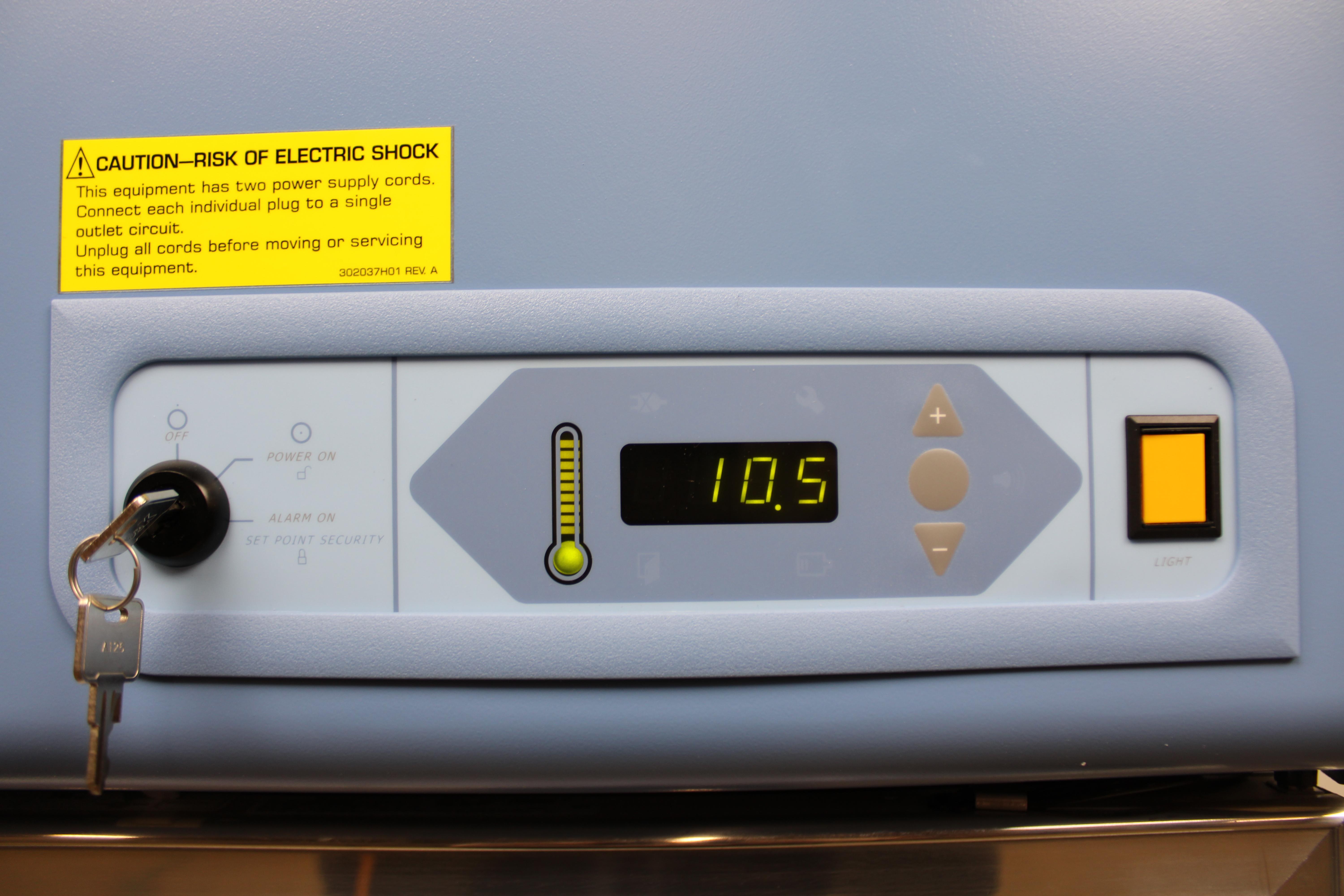 Thermo Fisher FRCR2304V Double Door Freezer 51.1 CU. FT., 230V, Used