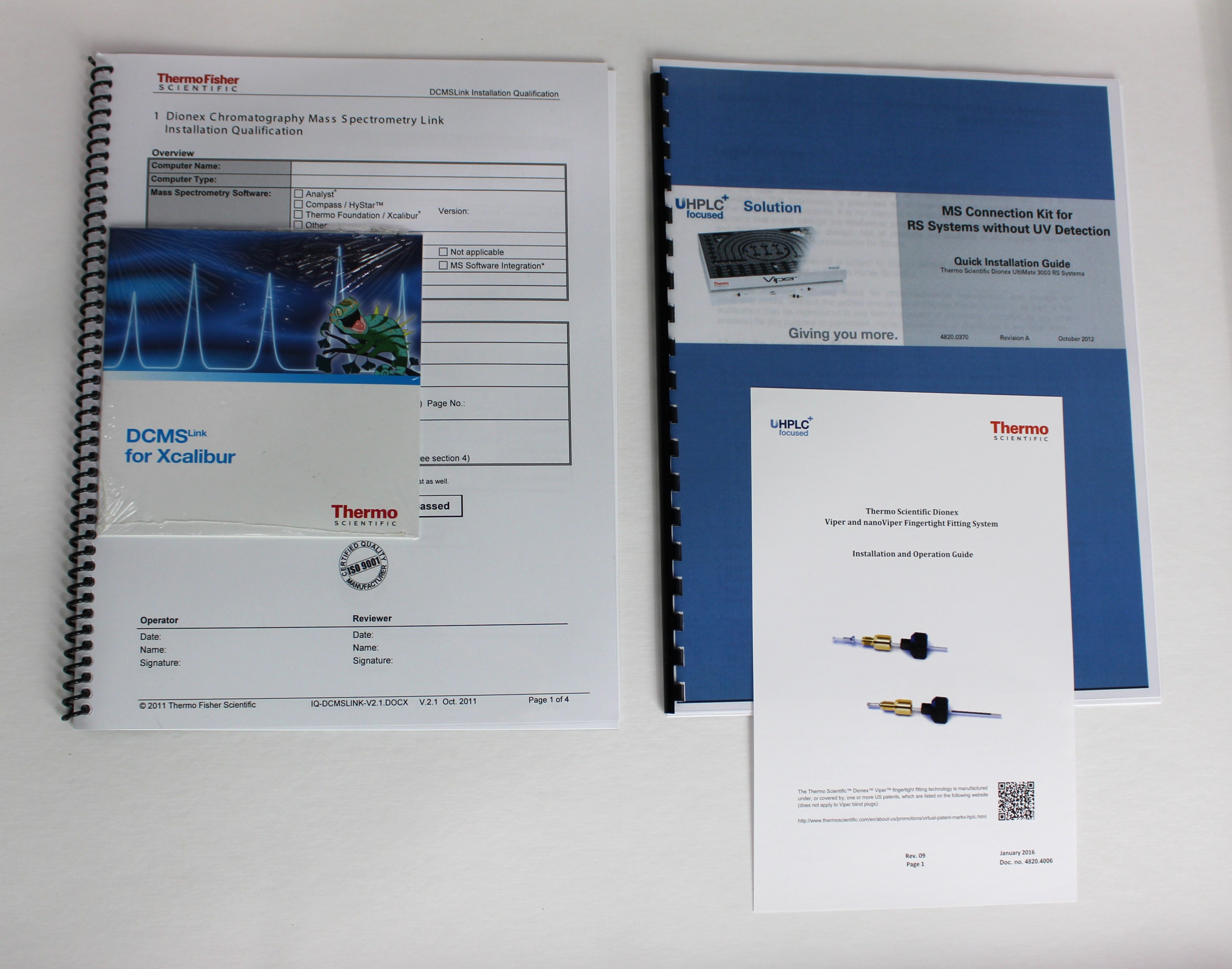 Thermo Viper MS Connection Kit RS 6720 Mass Spec Accessory Fitting System