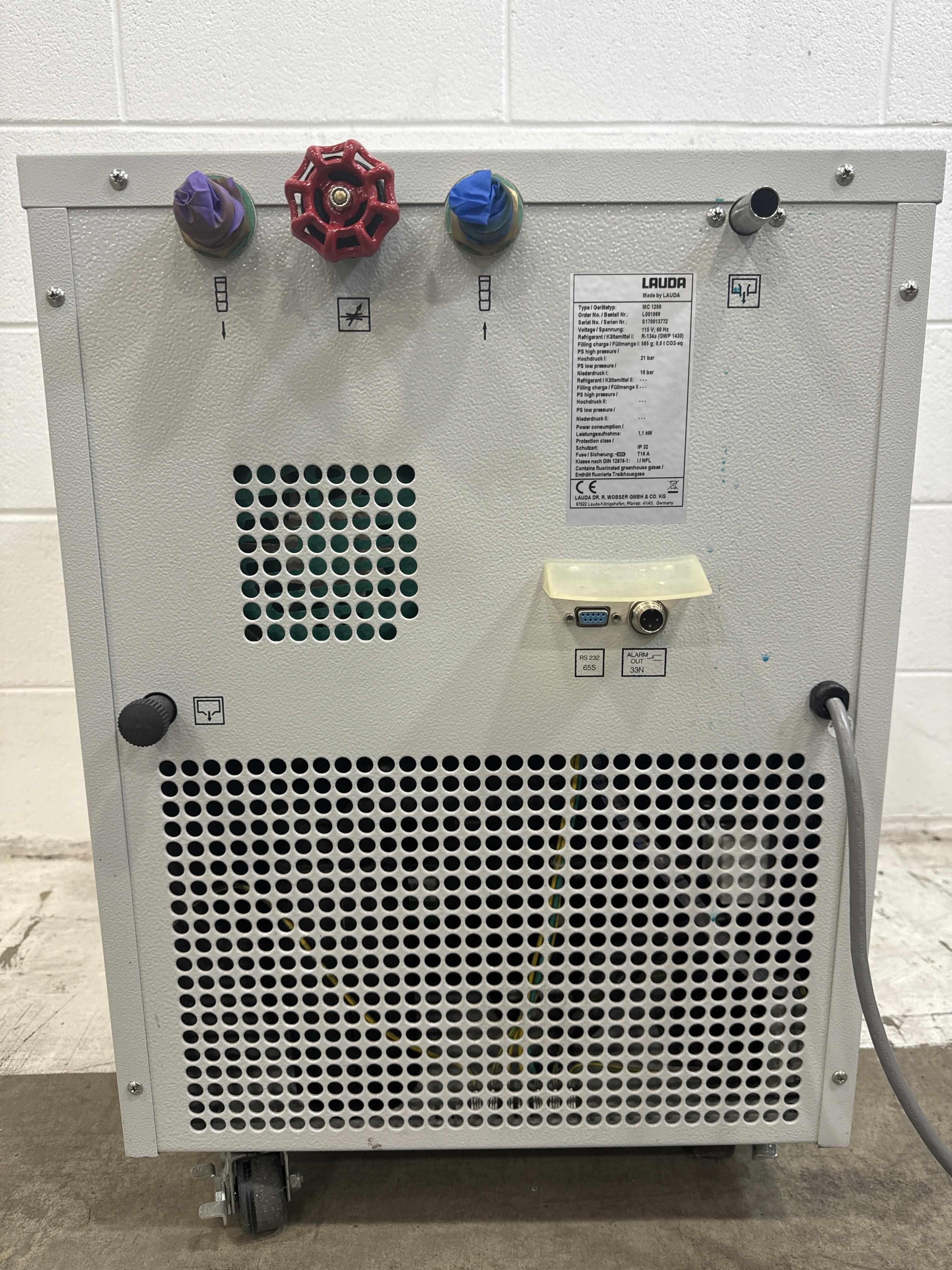 Lauda MC1200 Microcool Circulation Chiller -10 to 40C 8L Lab Chiller