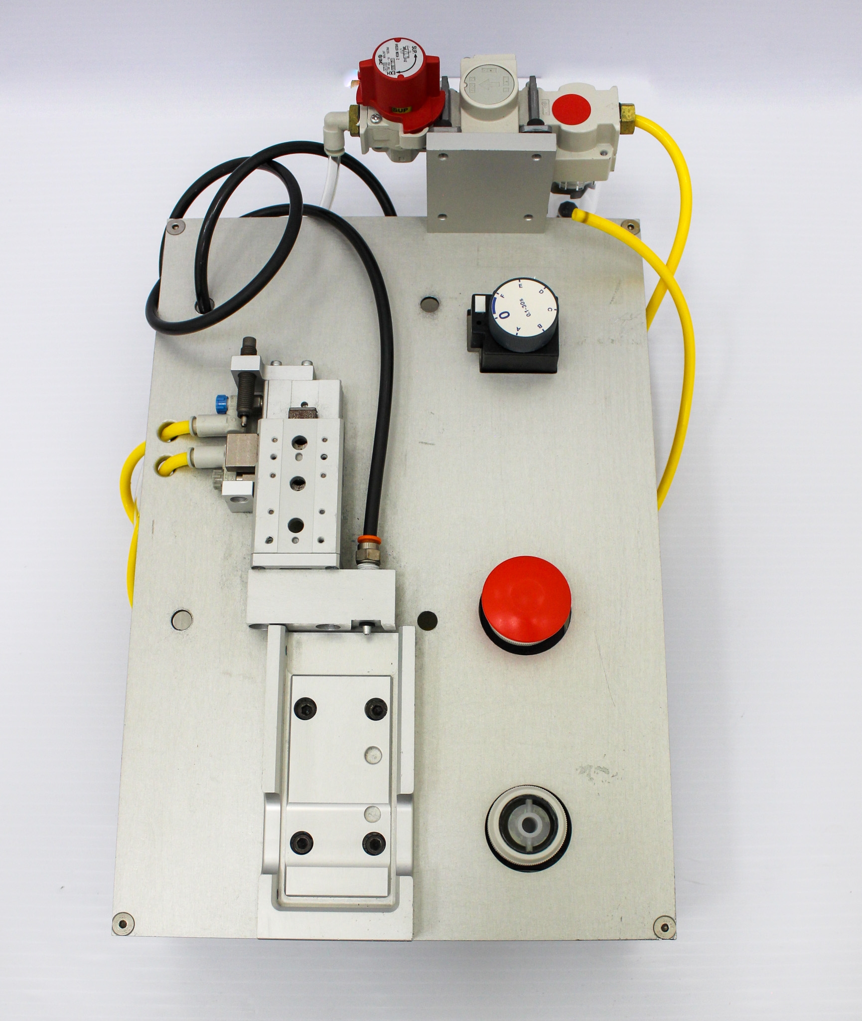 SMC MXS8-30P Slide Table Custom StopperBase Air Slide Table 0.15-0.7 Mpa