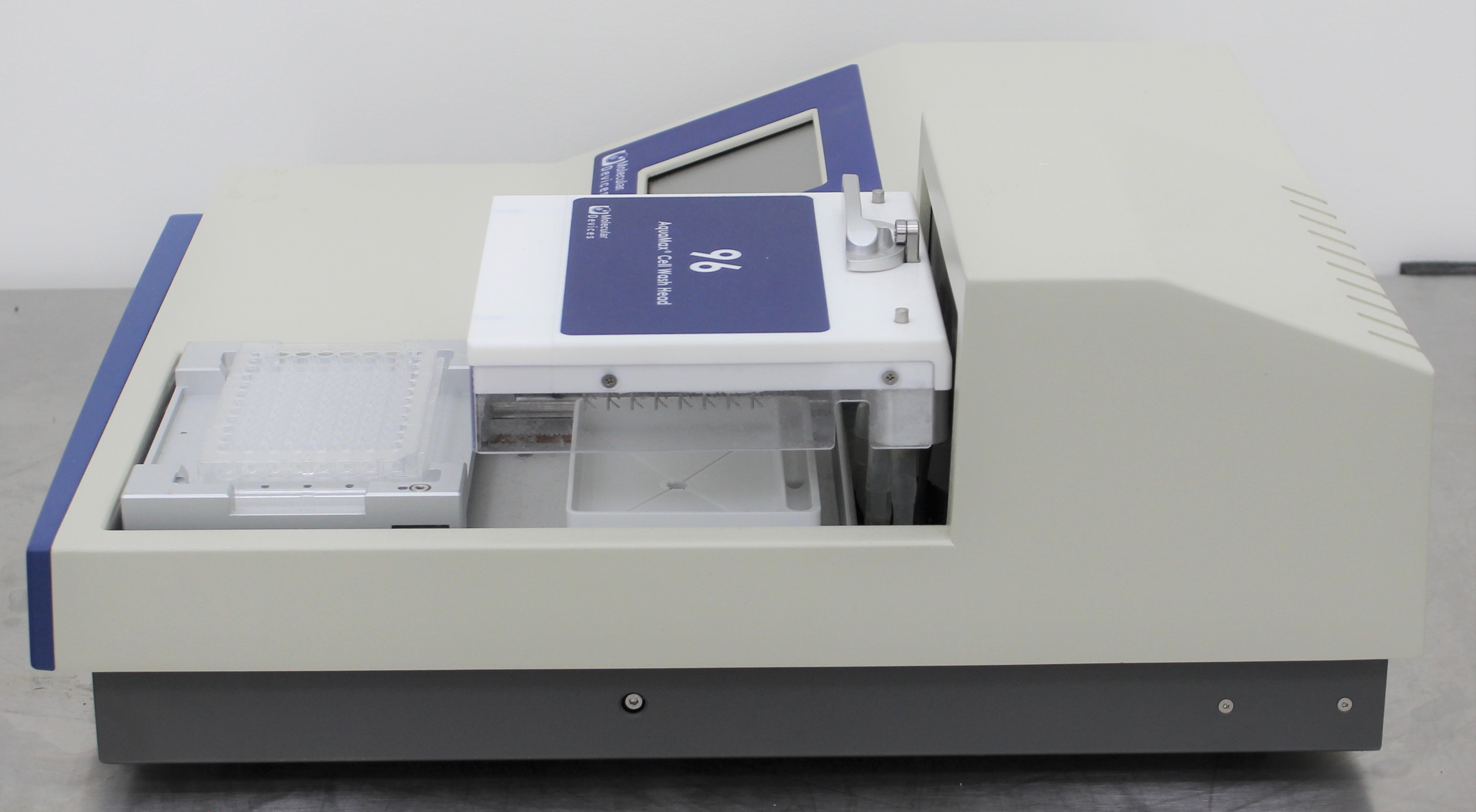 Molecular AquaMax 2000 Plate Washer 96/384 Well VG Used No Computer