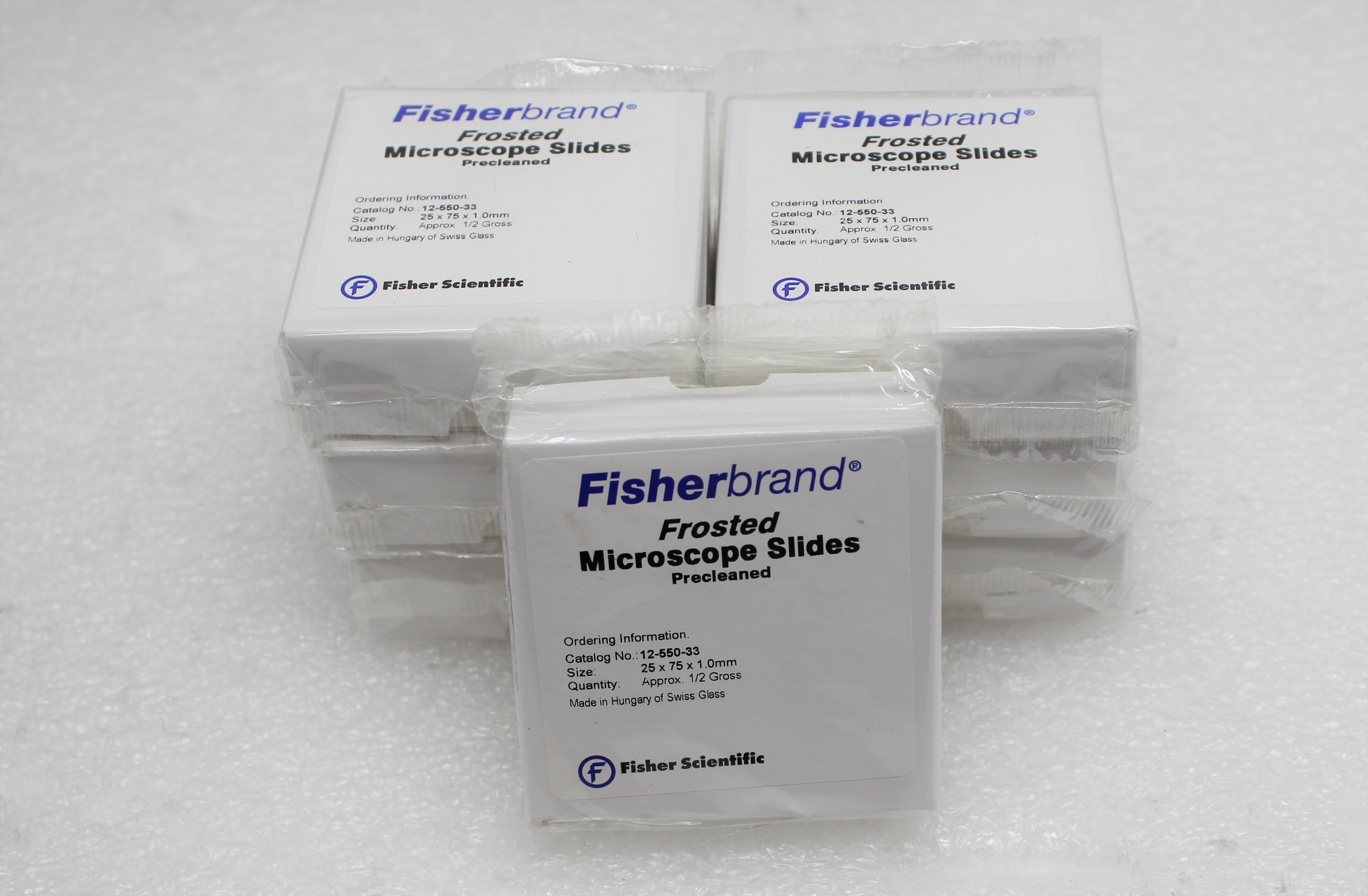 Fisher Frosted Microscope Slides Healthcare Accessory Sandblasted Ends