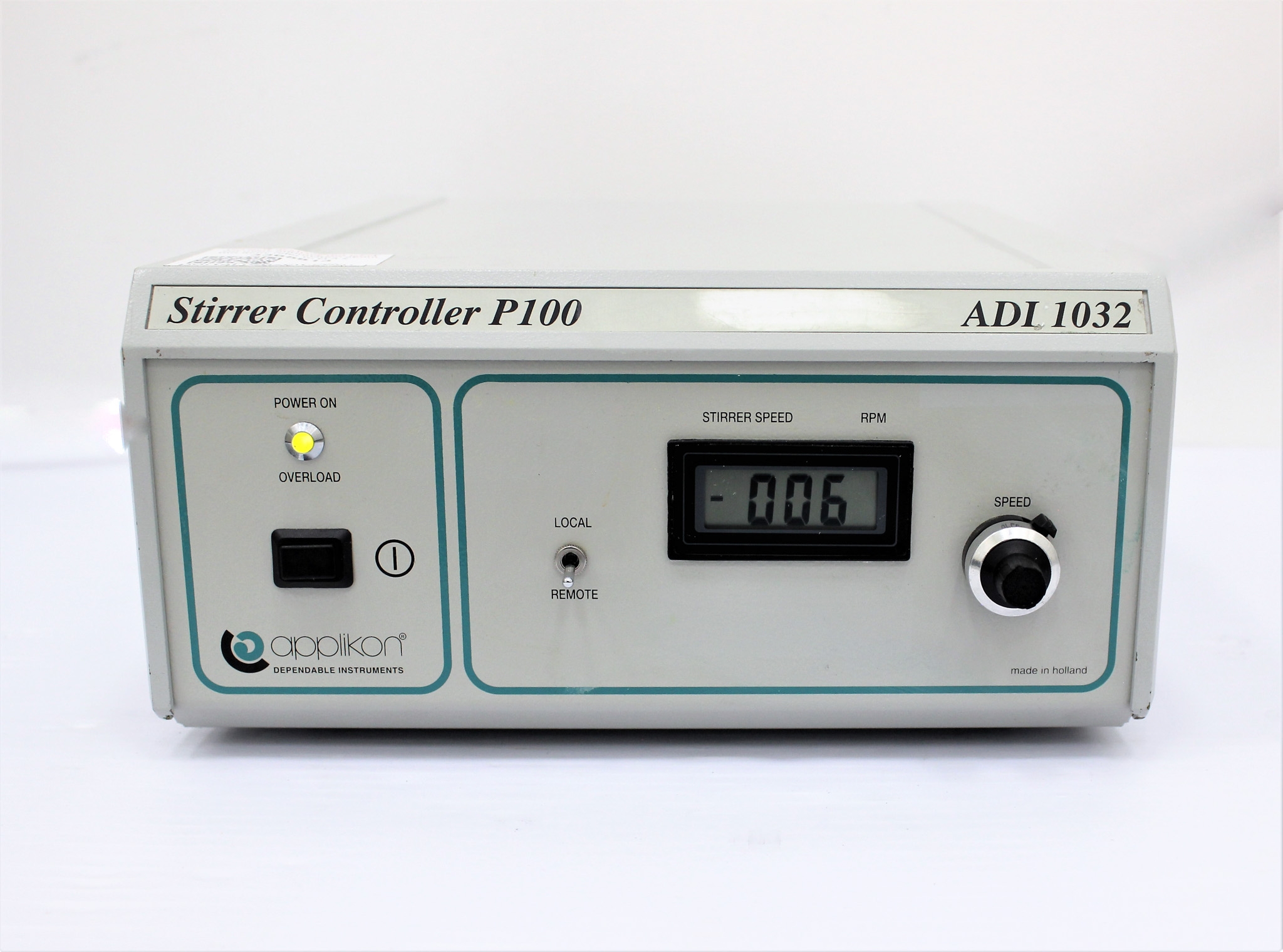 Applikon ADI 1032 Stirrer Controller P100 for Bioreactor Agitation Control