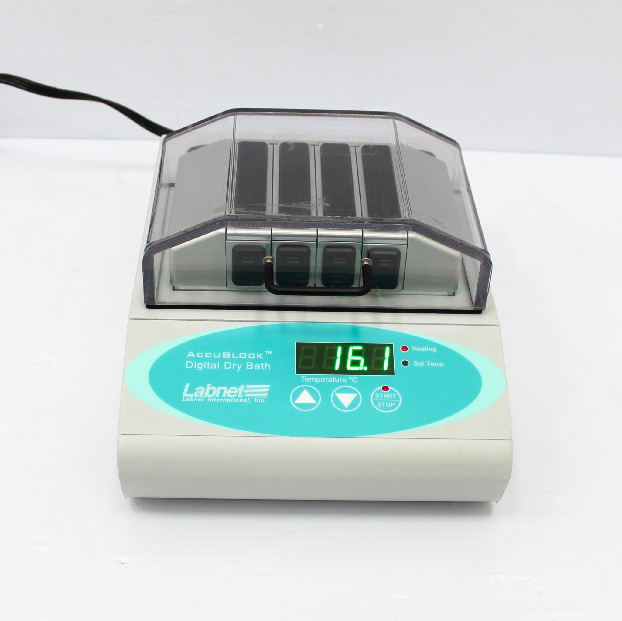 Labnet D1200 Digital Dry Bath Incubator, 1-4 Block Capacity, 150C