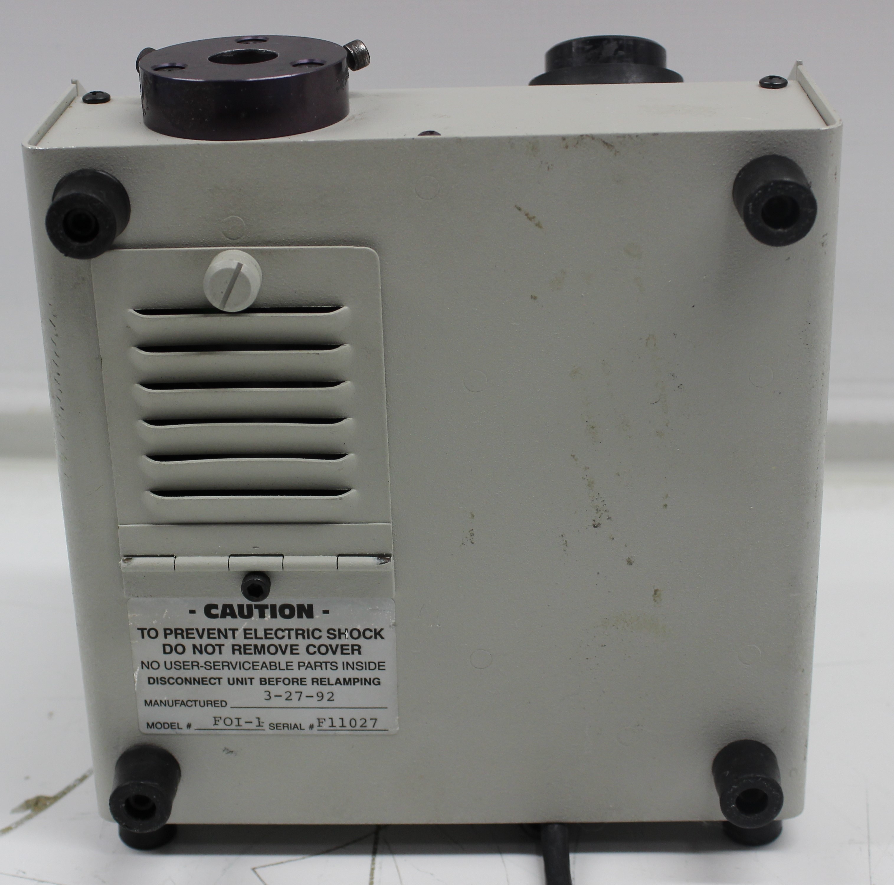 Southland FOI-1 Fiber Optic Illuminator VG Condition Crystal Clear Light