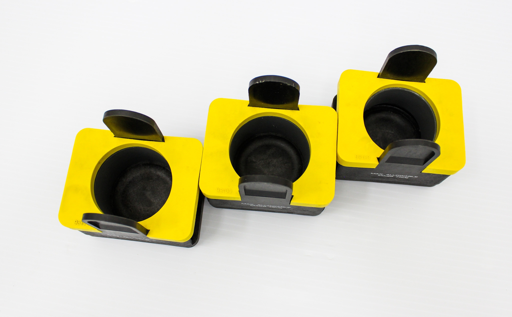 Sorvall 98100 Adapter Set for 11053 Centrifuge Rotor Bucket, 3 Units