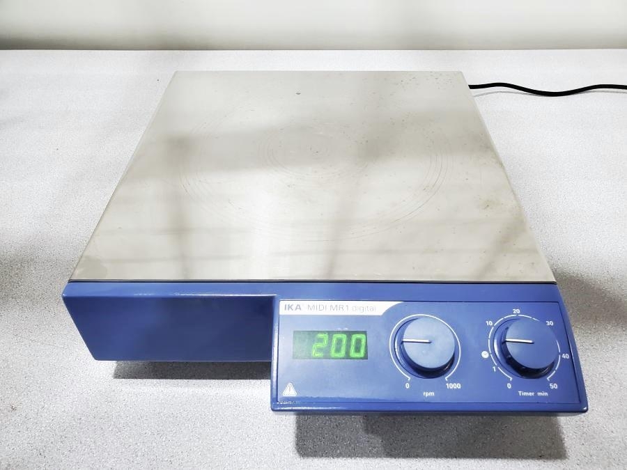 IKA MIDI MR1 Digital Mixer Magnetic Stirrer 1000 RPM USB RS232 Used
