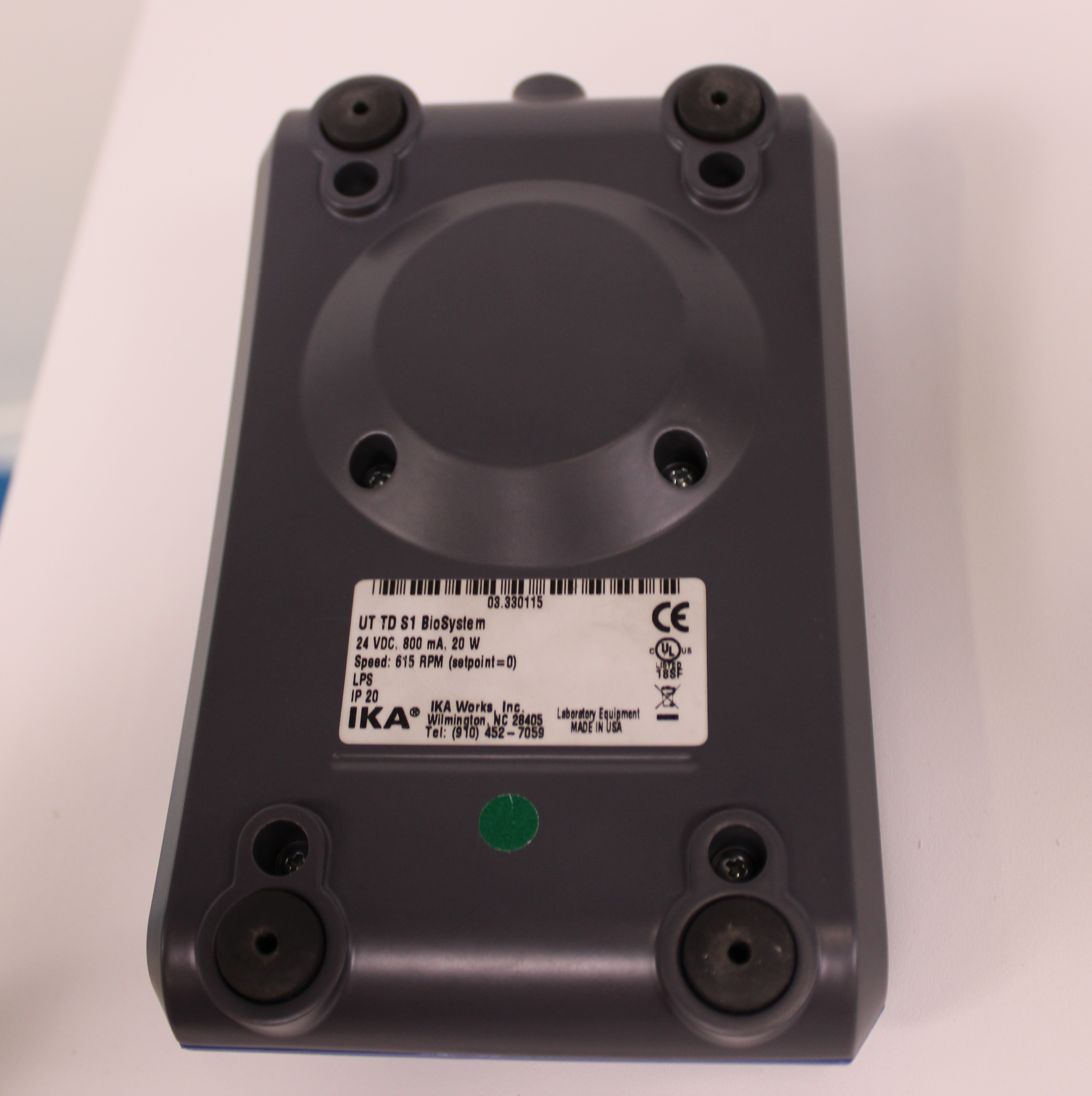 IKA Ultra Turrax Tube Drive Homogenizer Dispersing 300-6000RPM 15-50mL Used