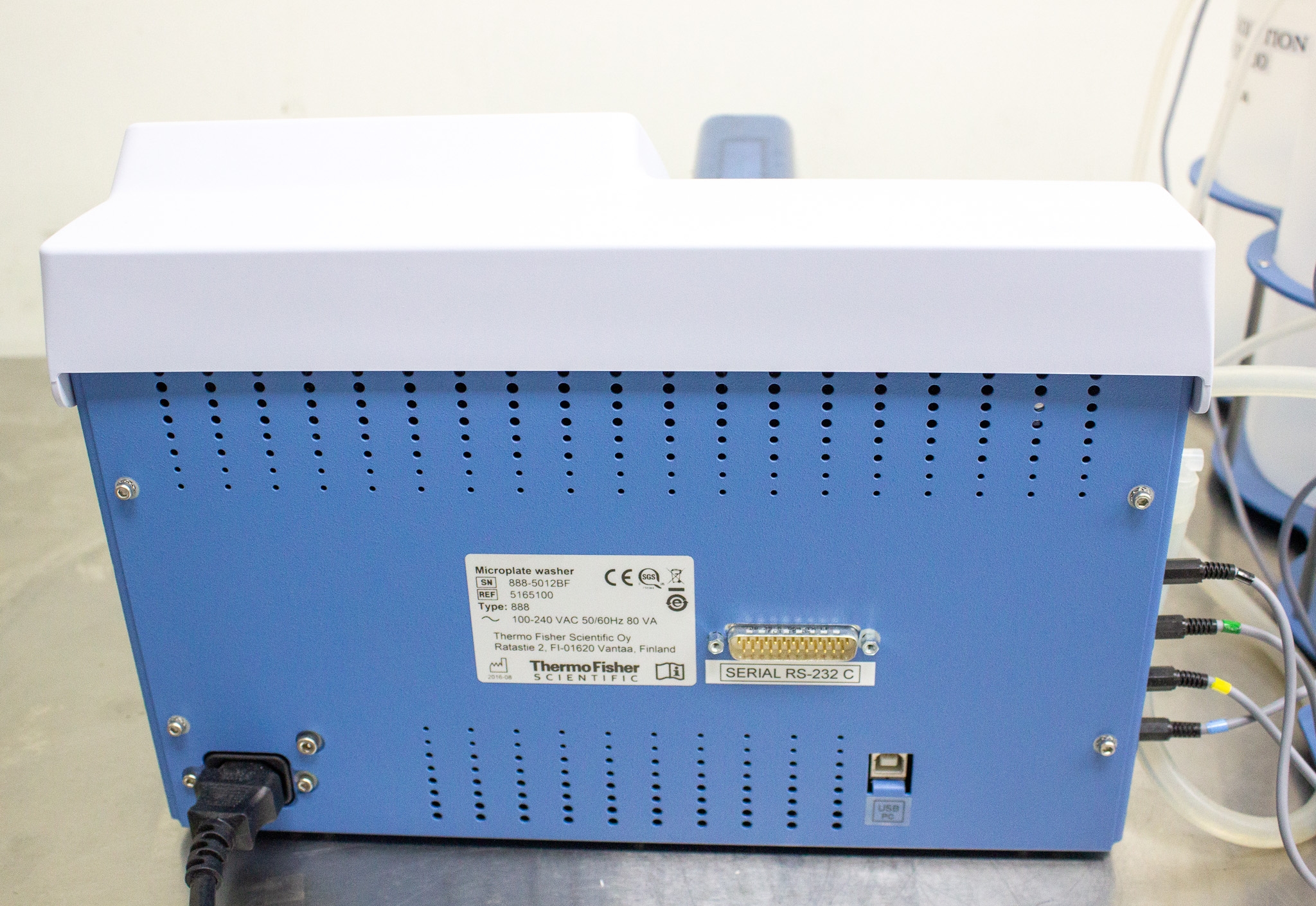 Thermo AccuWash Versa Microplate Washer 384-well ELISA Immunoassay 120V