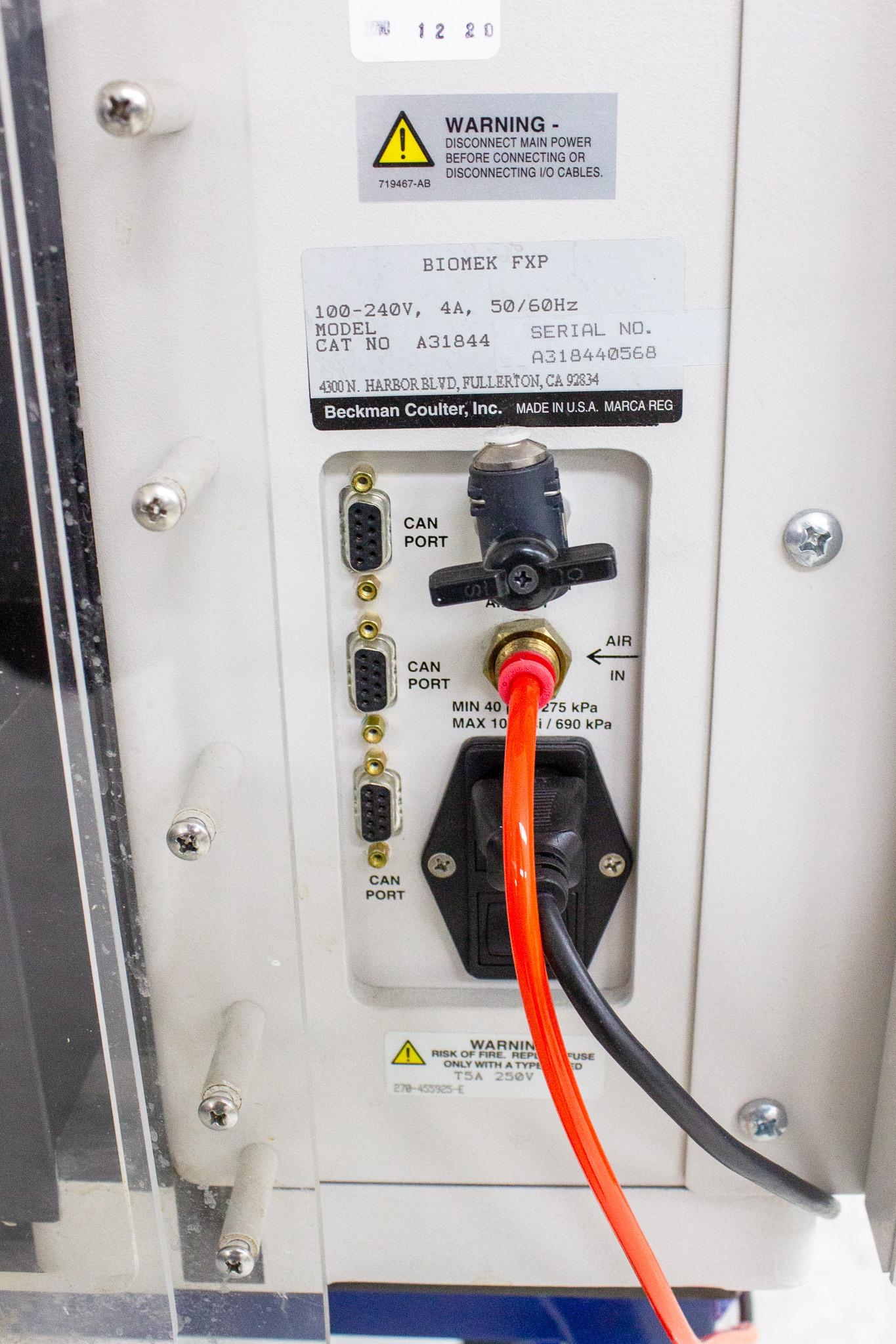 Beckman Biomek FXP Liquid Handler Automated 96 & Span-8 Dual Arm System