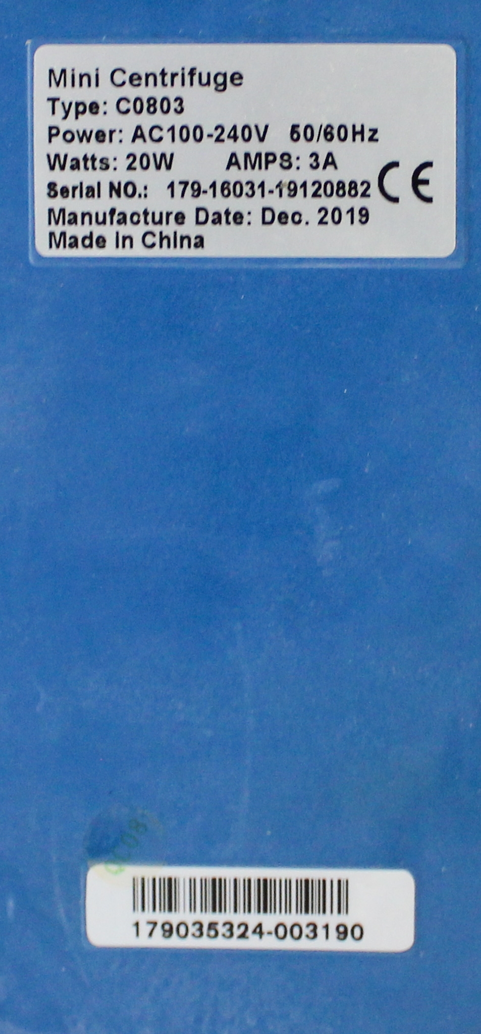 VWR C0803 Microcentrifuge Eight Position Rapid Spin Quick Release Rotors