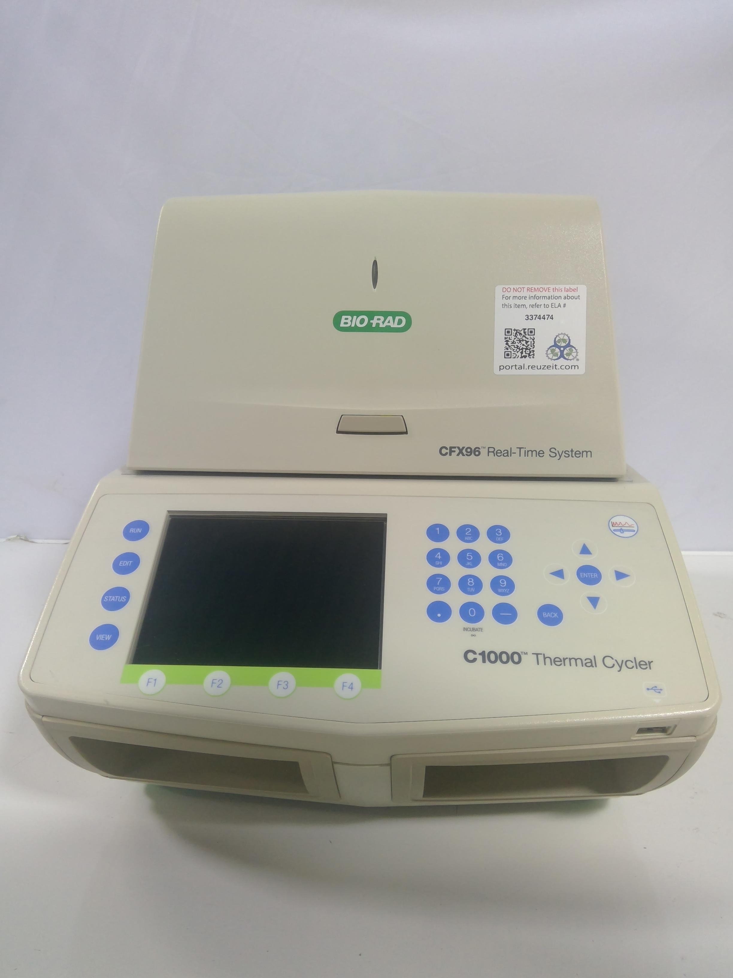 Bio Rad C1000 Thermal Cycler CFX96 Real-Time PCR Instrument
