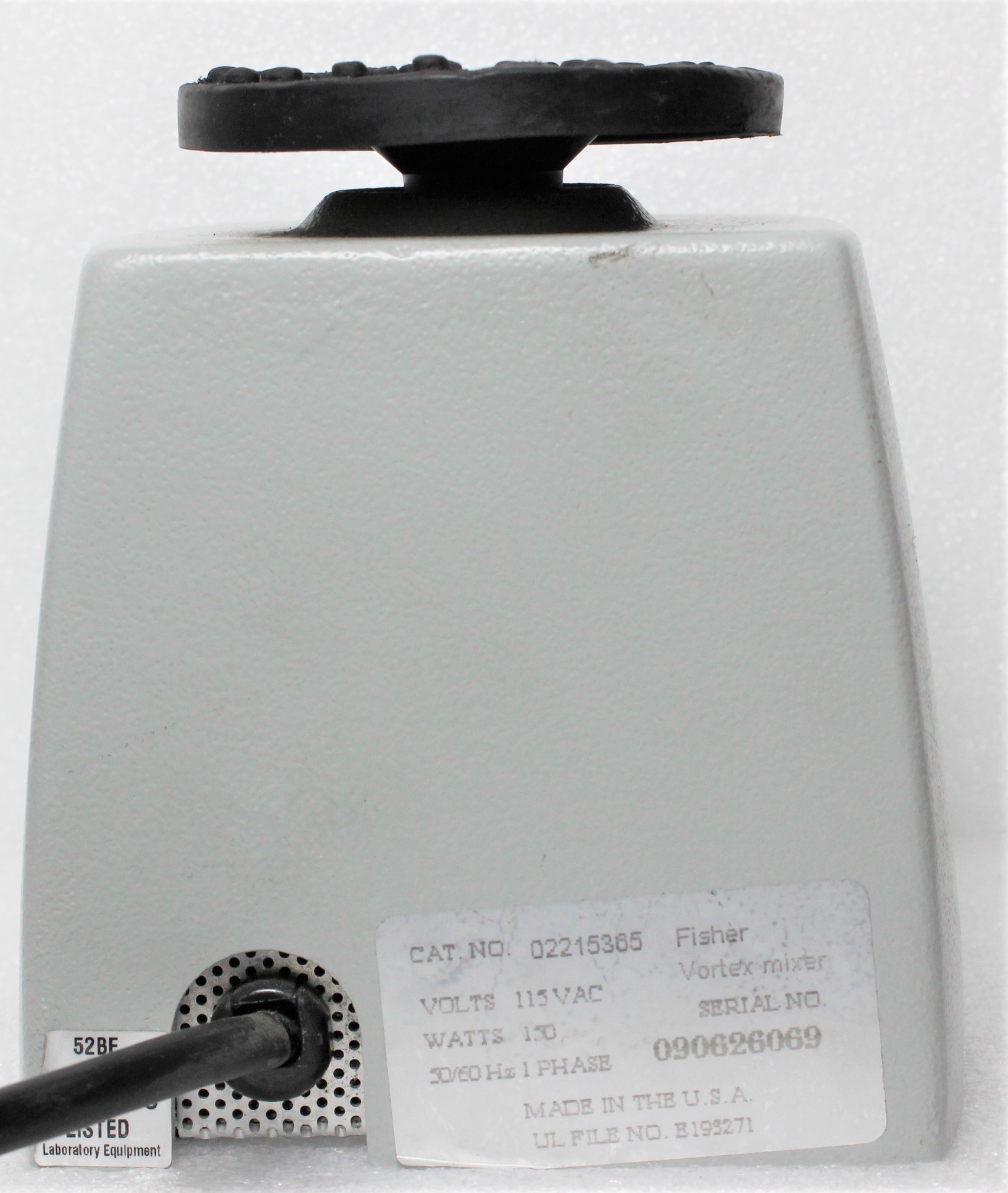 Fisher Analog Vortex Mixer 02215365 Lab Equipment 300-3200 RPM Variable Speed