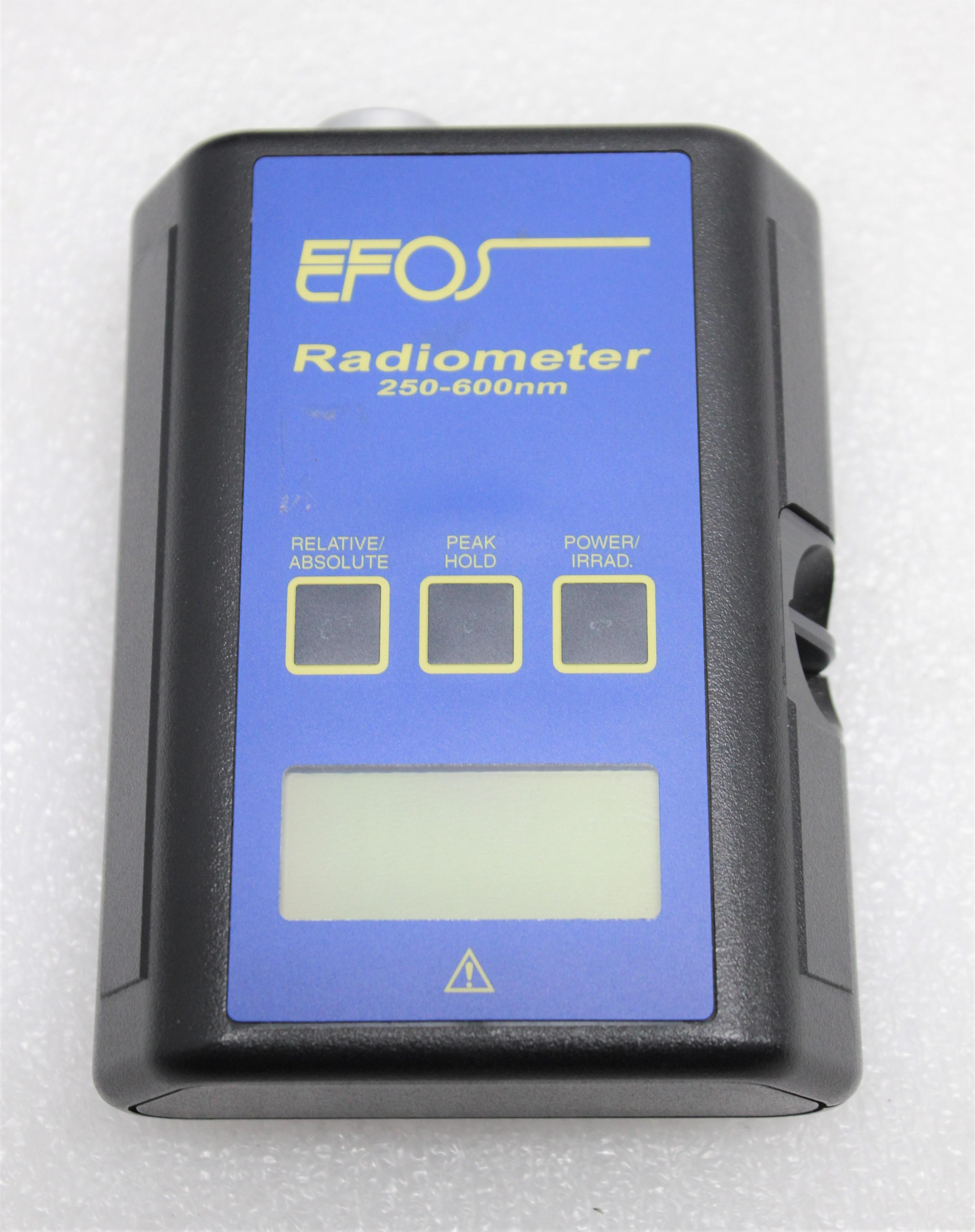 EFOS R5000 Radiometer Analytical Testing Equipment 250-600 nm VG Condition